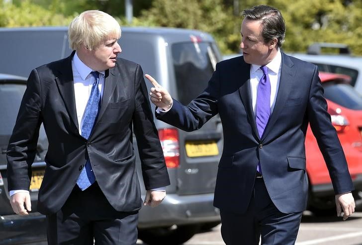 Boris Johnson David Cameron Brexit