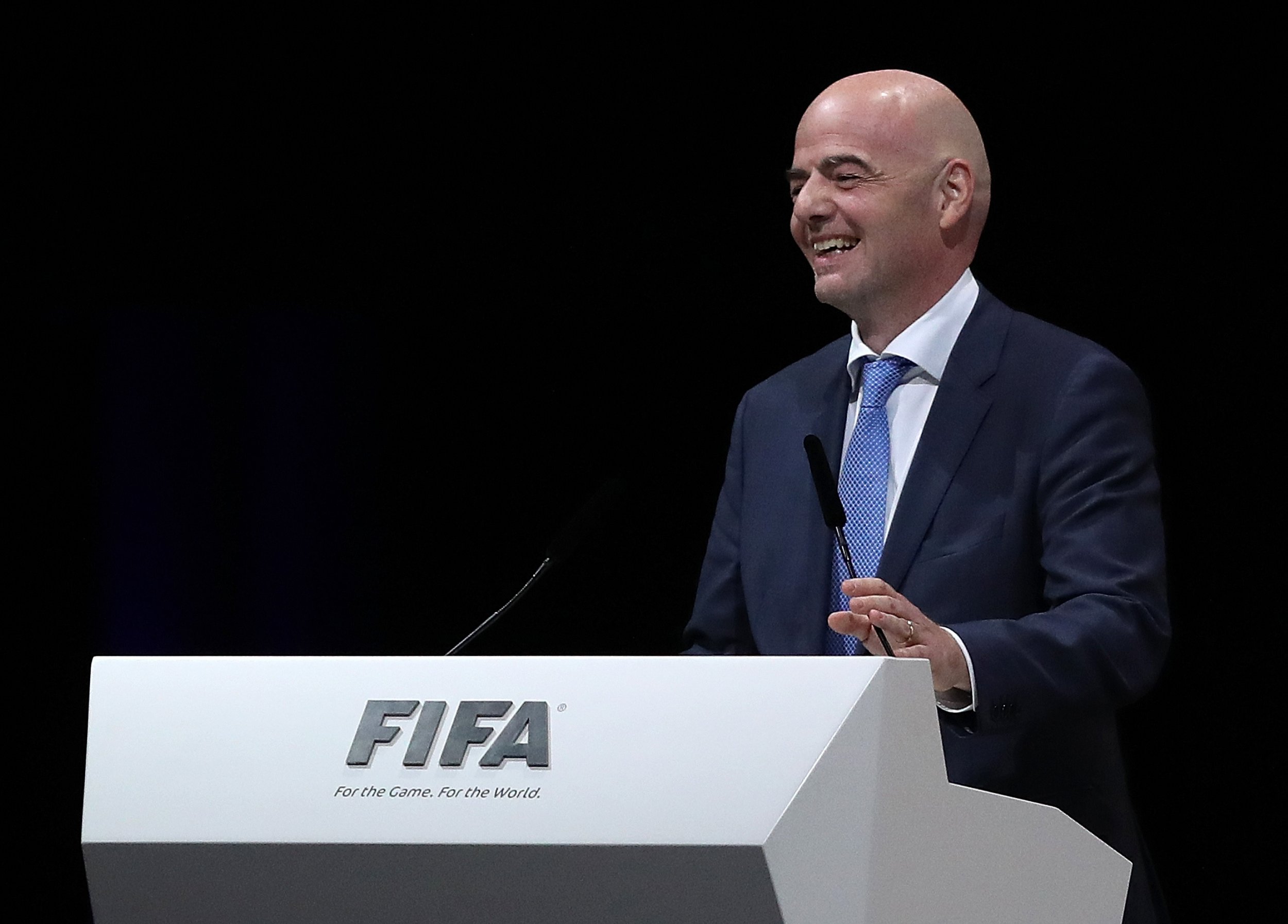 Gianni Infantino is the new FIFA President.