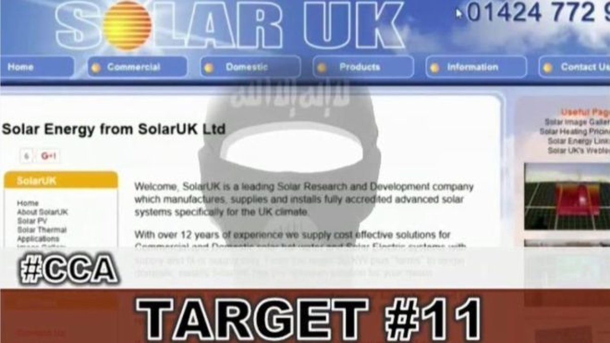 isis attack hack solar uk caliphate cyber army