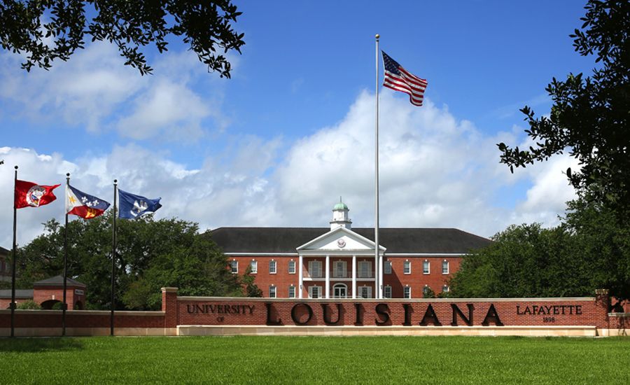 University of Louisiana at Lafayette (U.S.) Fahnen Flaggen Fahne