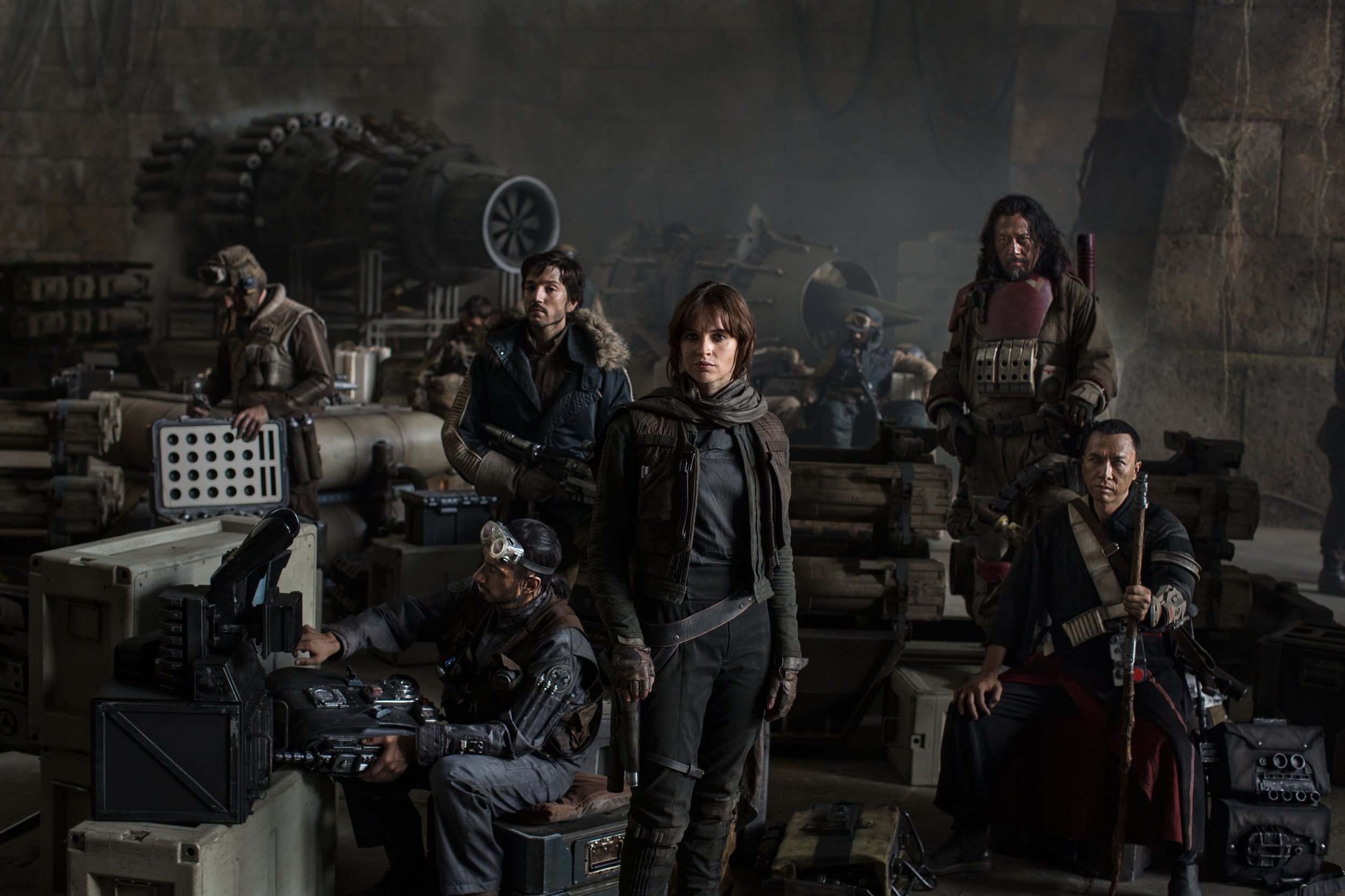 Star Wars Rogue One cast 