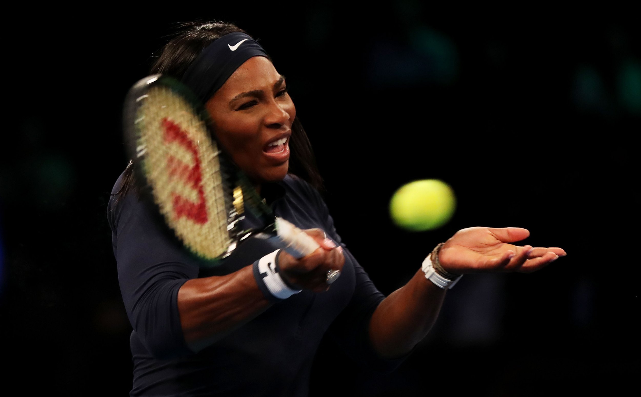 Serena Williams at Madison Square Garden, March 2016.