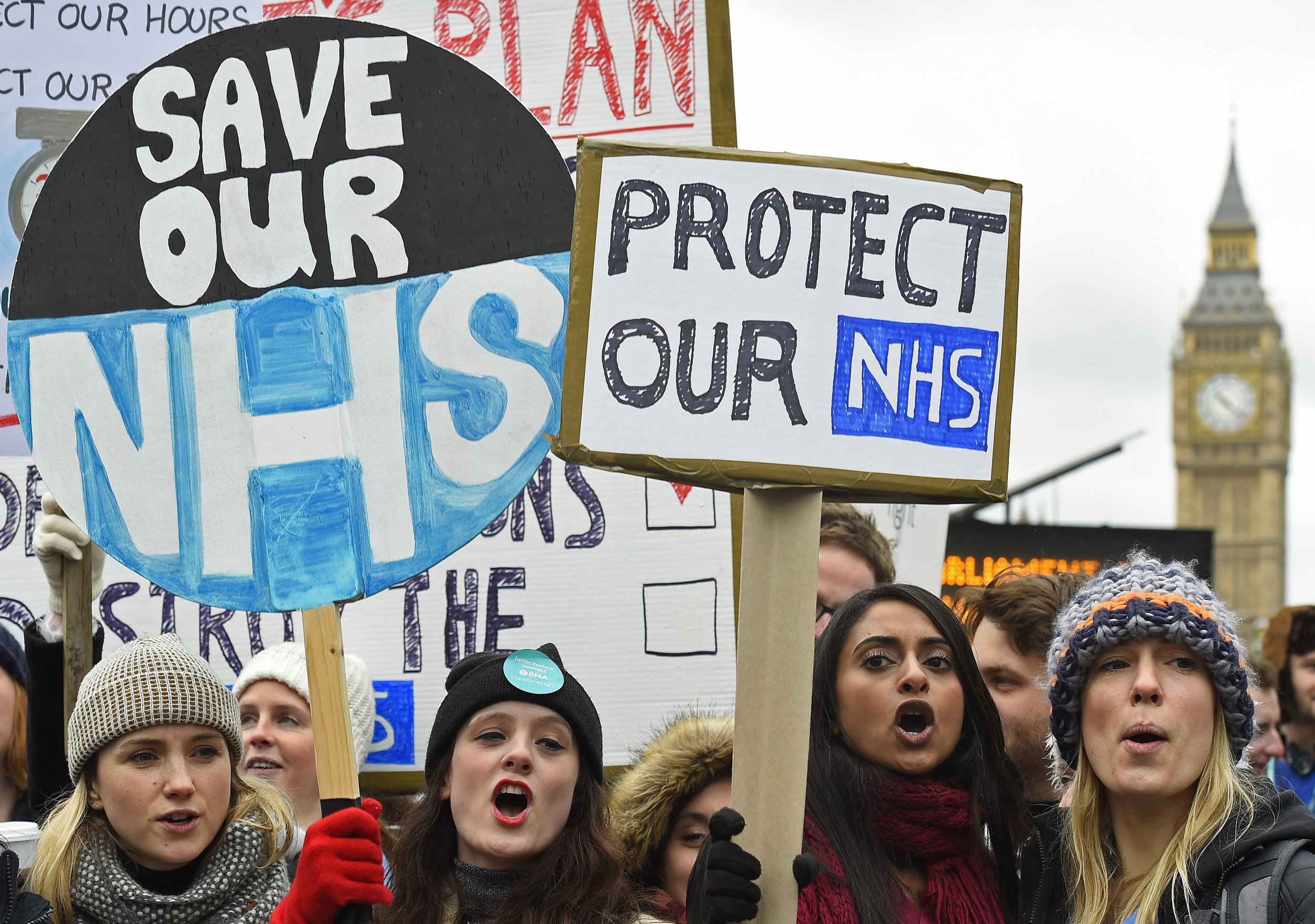 u-k-junior-doctors-strike-again-as-contract-dispute-rages-on