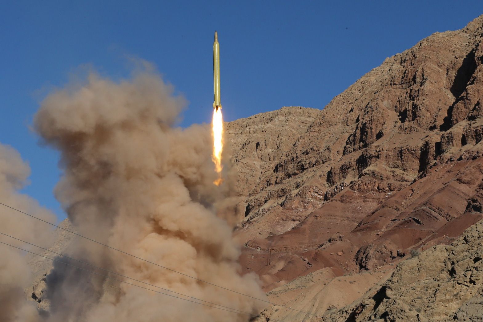 Iran Middle East Missiles 