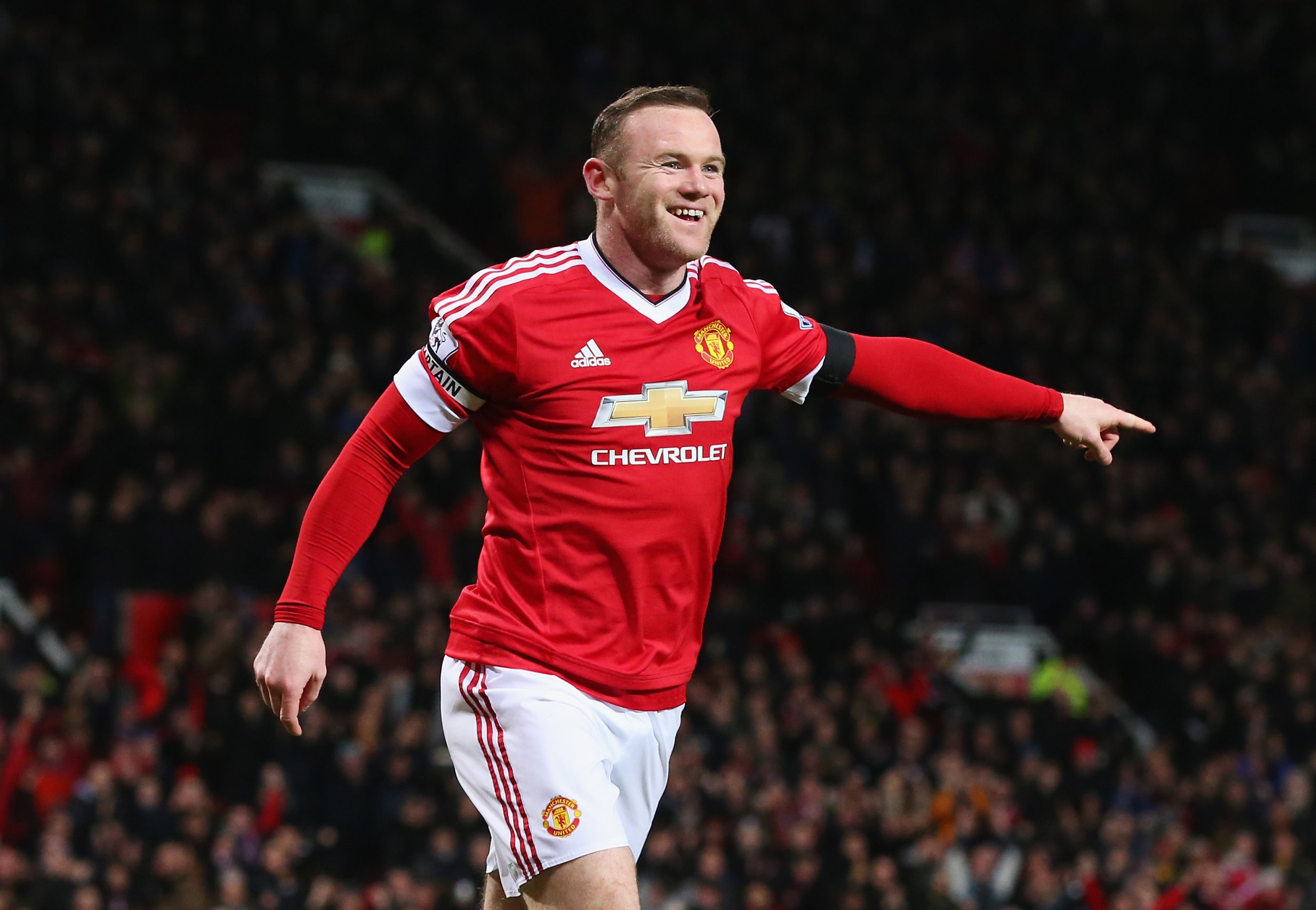 Manchester United striker Wayne Rooney 