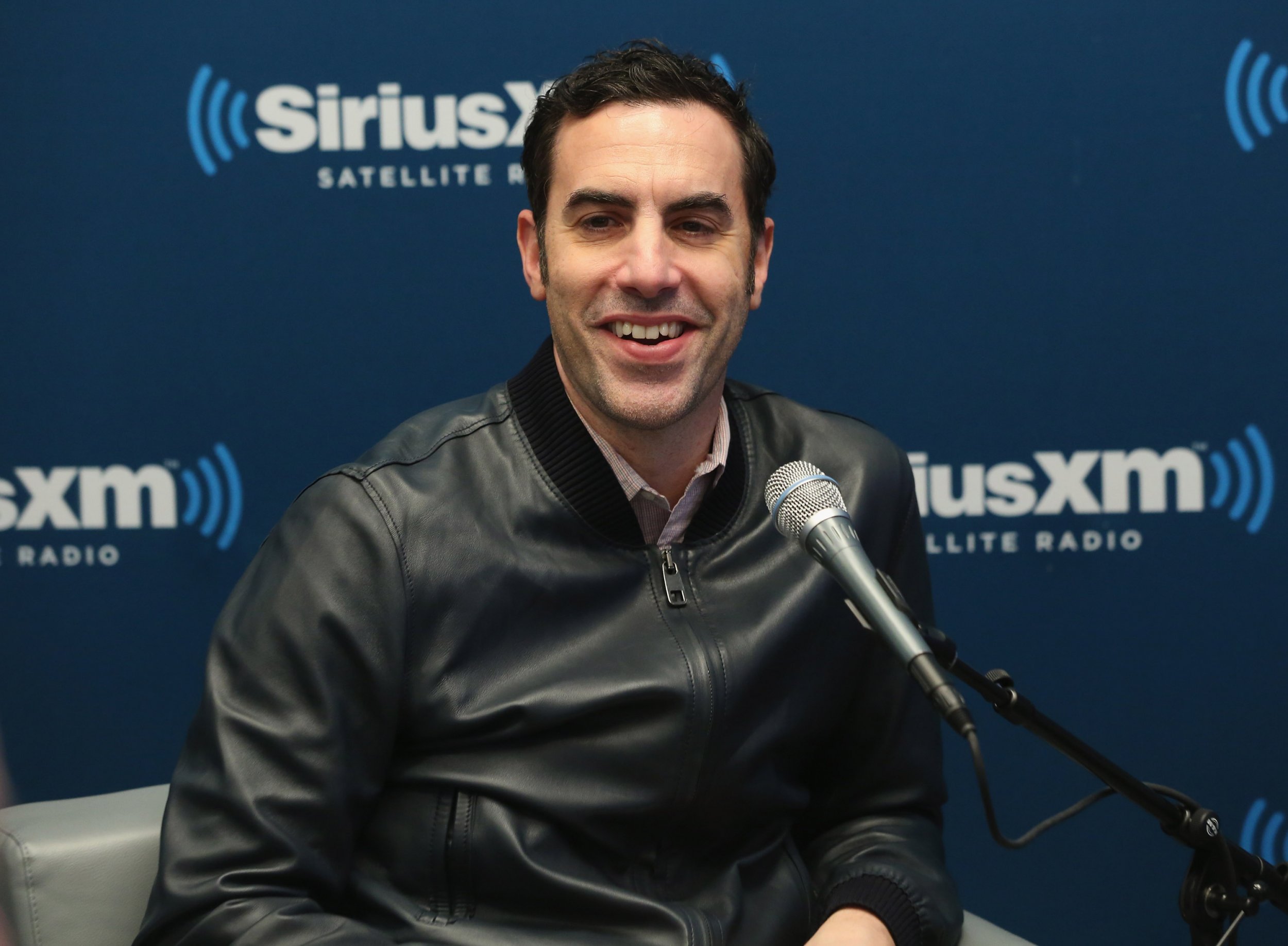 Sacha Baron Cohen radio appearance