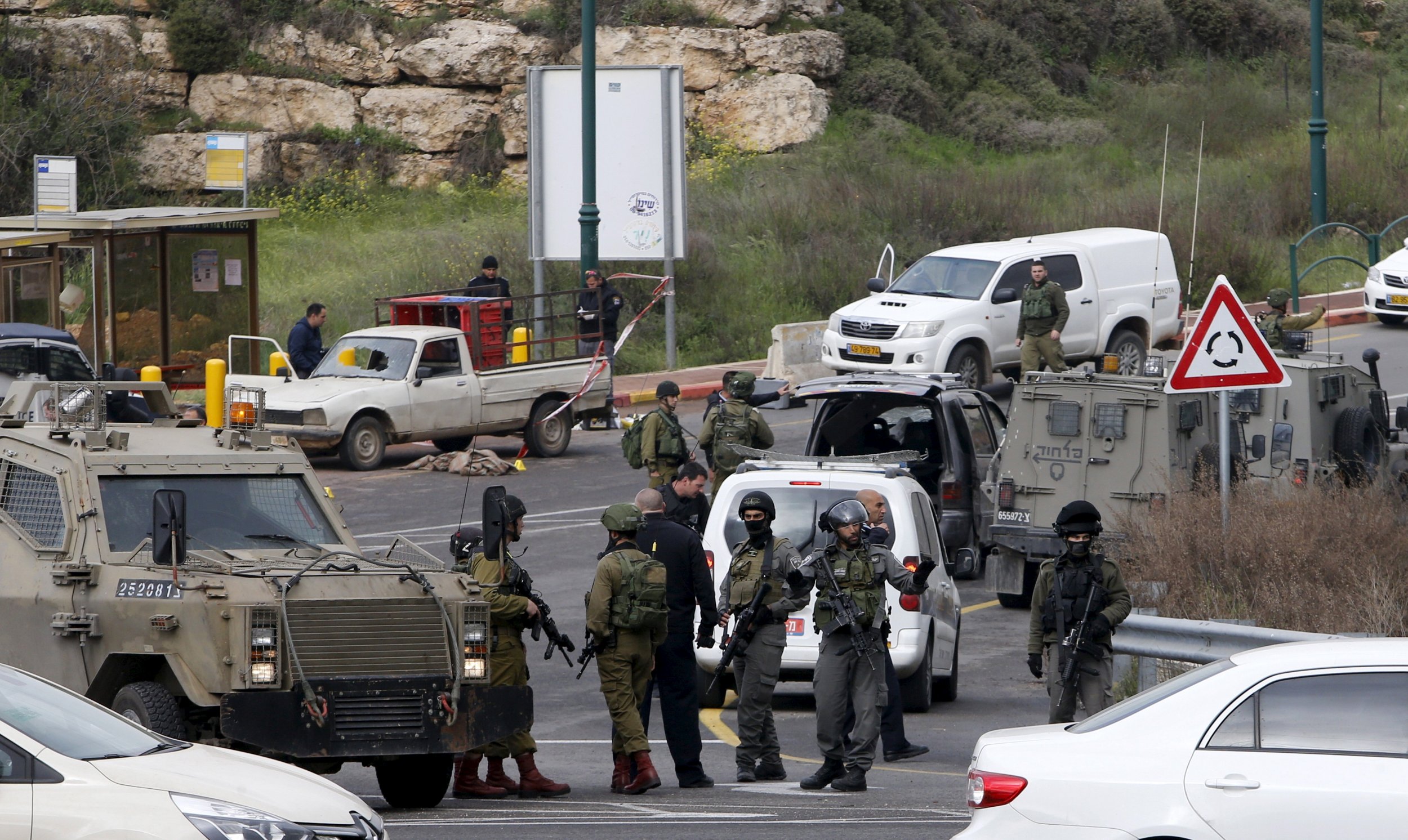 Israel West Bank Shooting Car-Ramming Stabbing