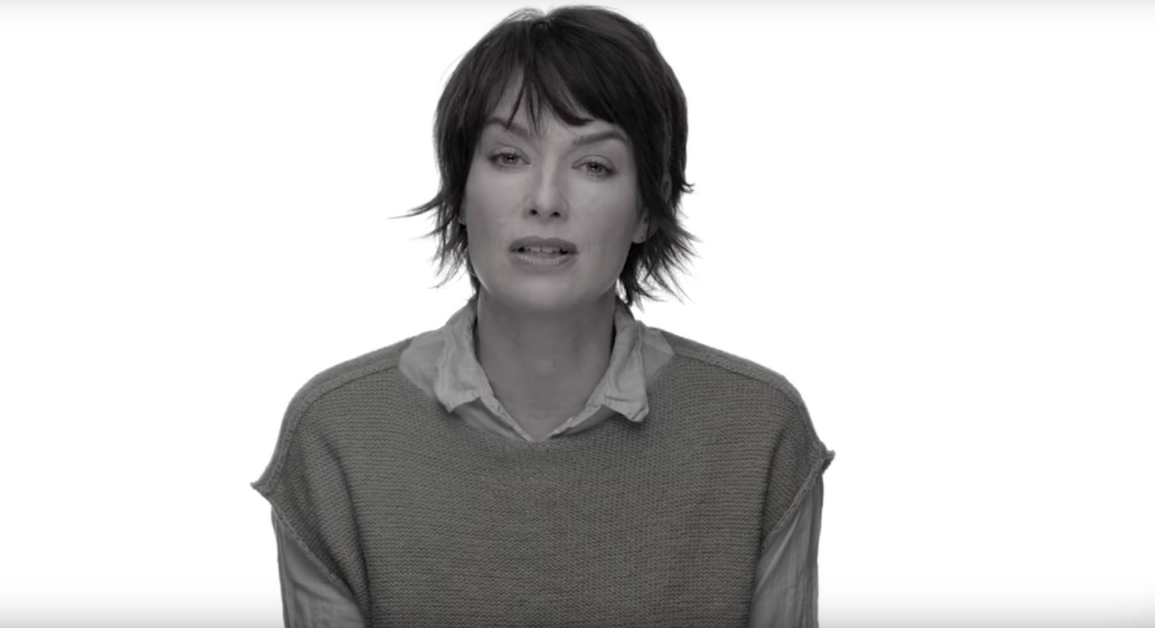 Lena Headey in Game of Thrones refugee campaign