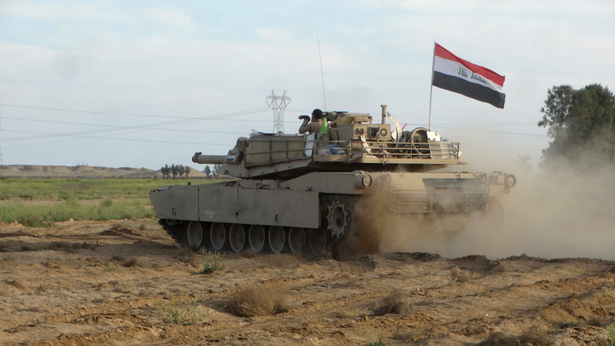 Iraqi army tank