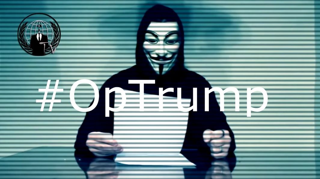 Anonymous Donald Trump OpTrump hackers