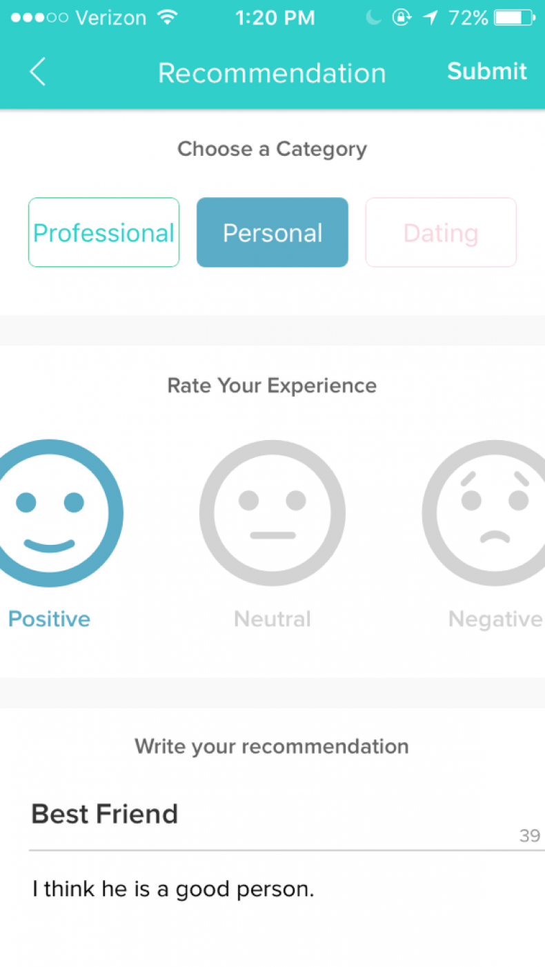 Peeple screenshot 1