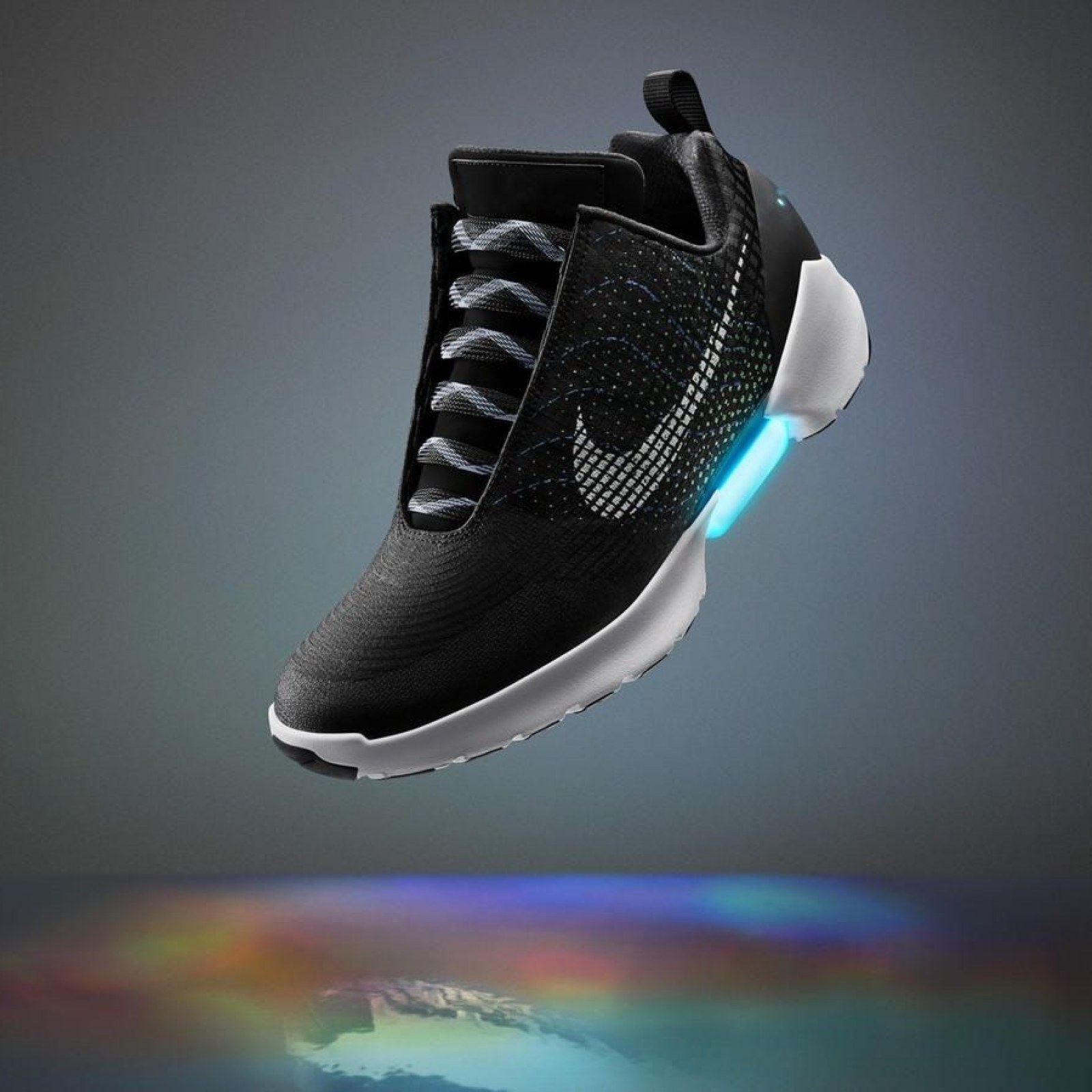 Nike Unveils First Self-Tying Shoes