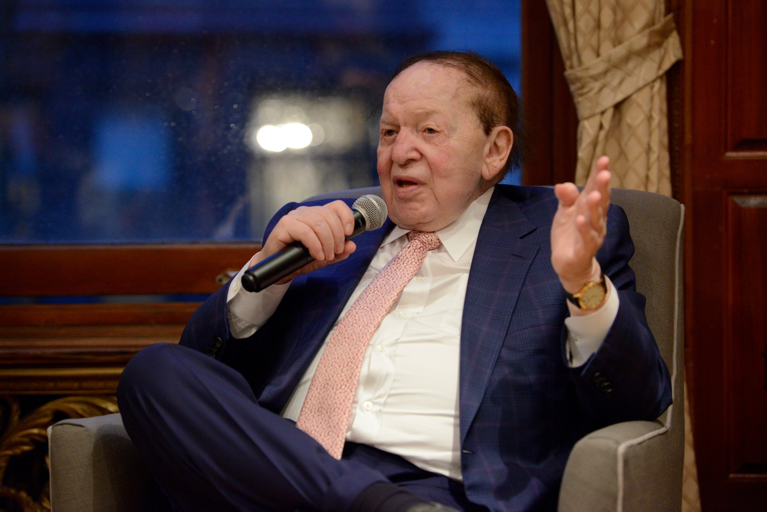 Adelson Mum on Presidential Pick as He Moves to End College Anti ...