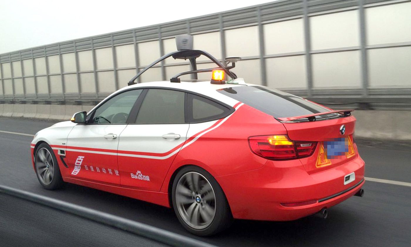 baidu self-driving car google china