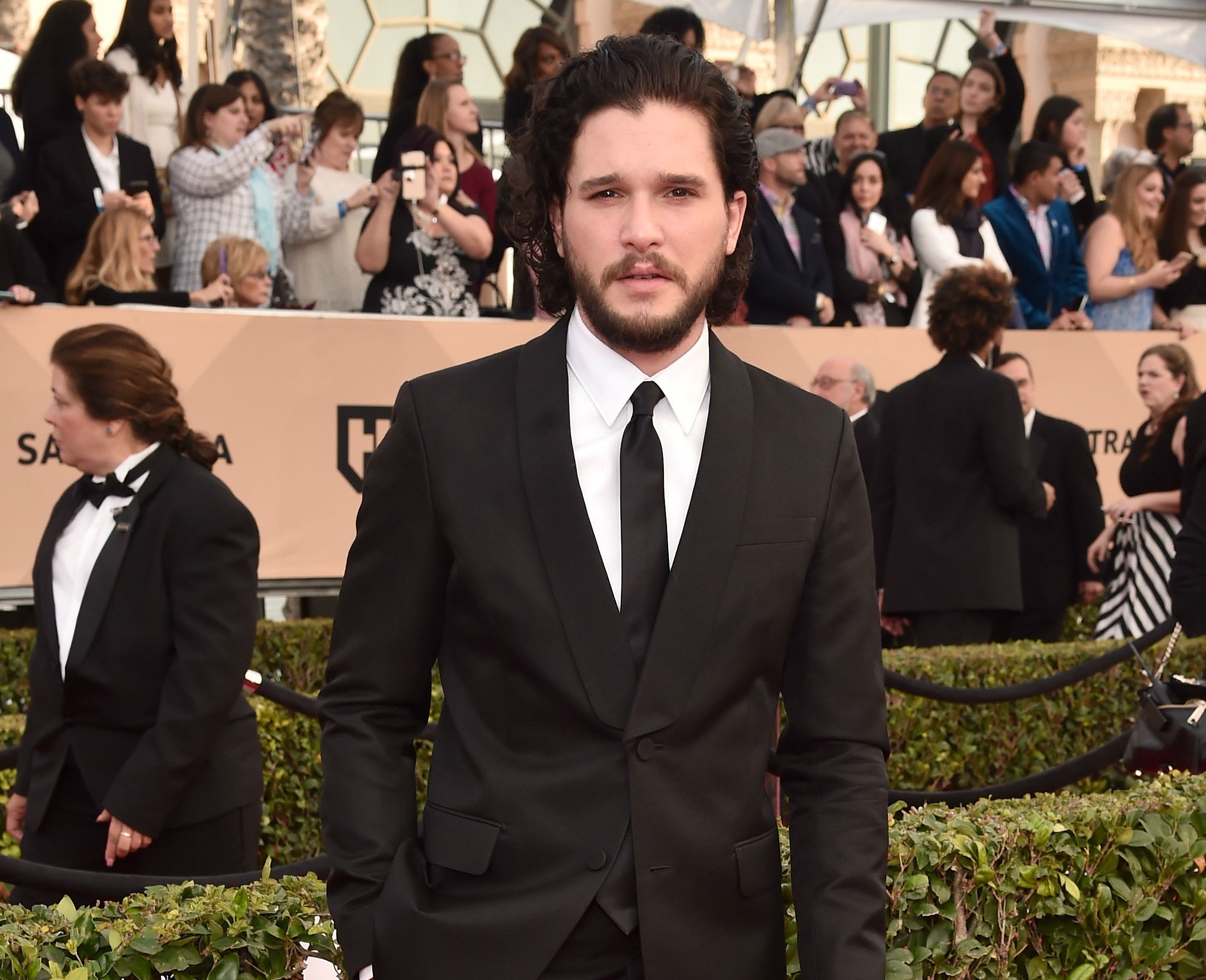 Kit Harington at 2016 SAG Awards