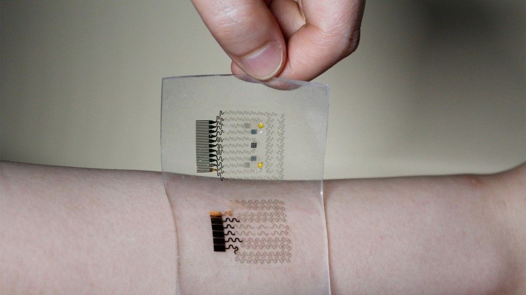 Electronic skin' equipped with memory - Professor Donghee Son Laboratory