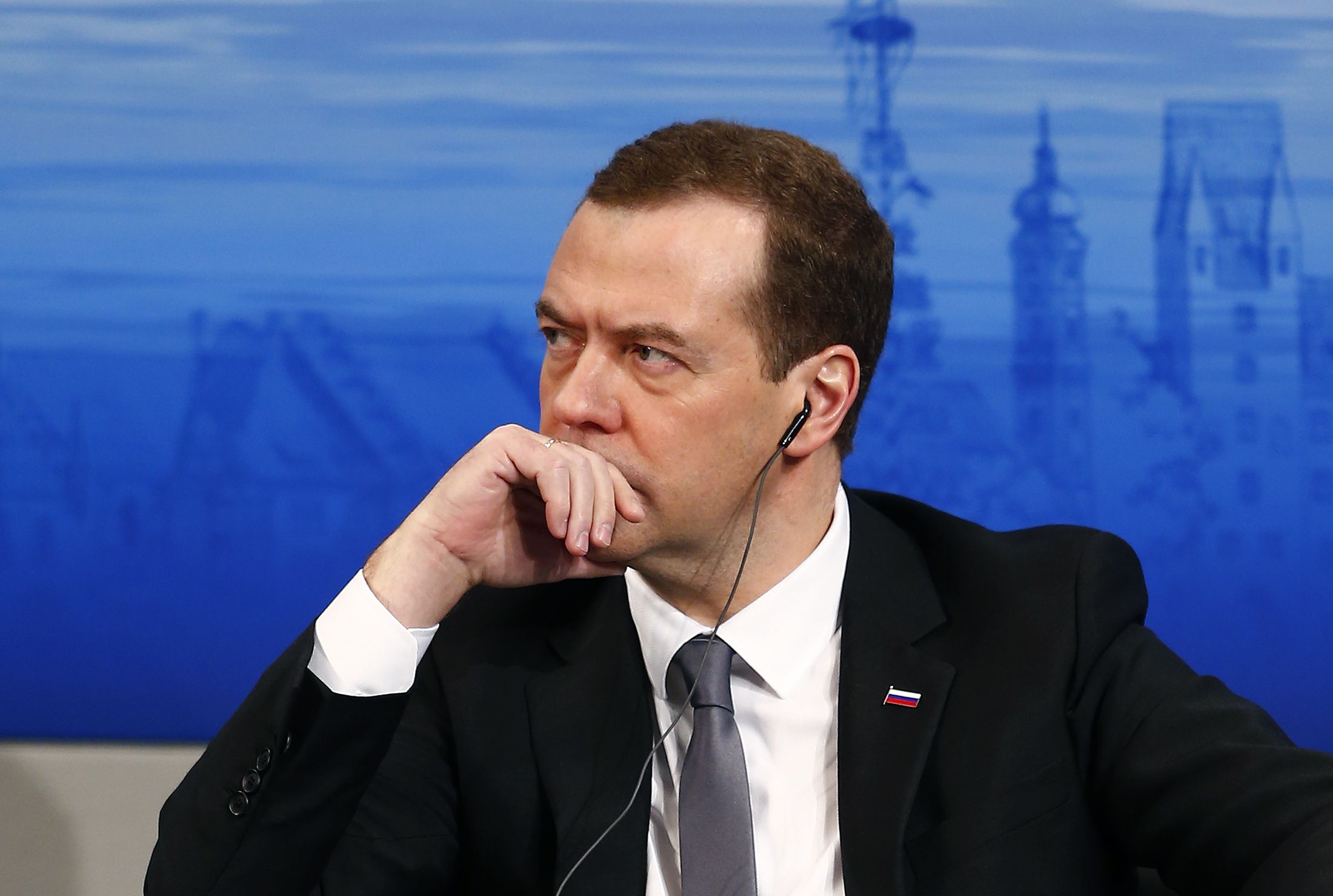 Medvedev angry