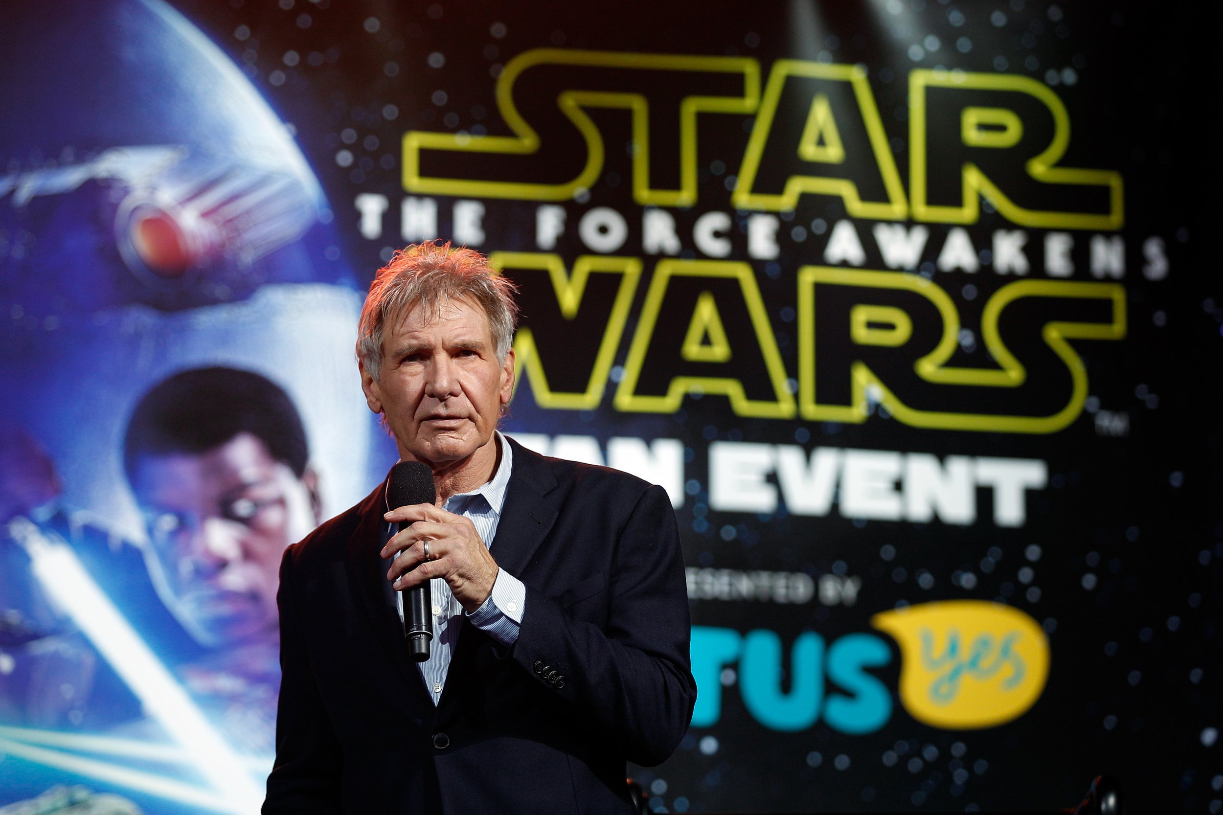 Harrison Ford at Star Wars event