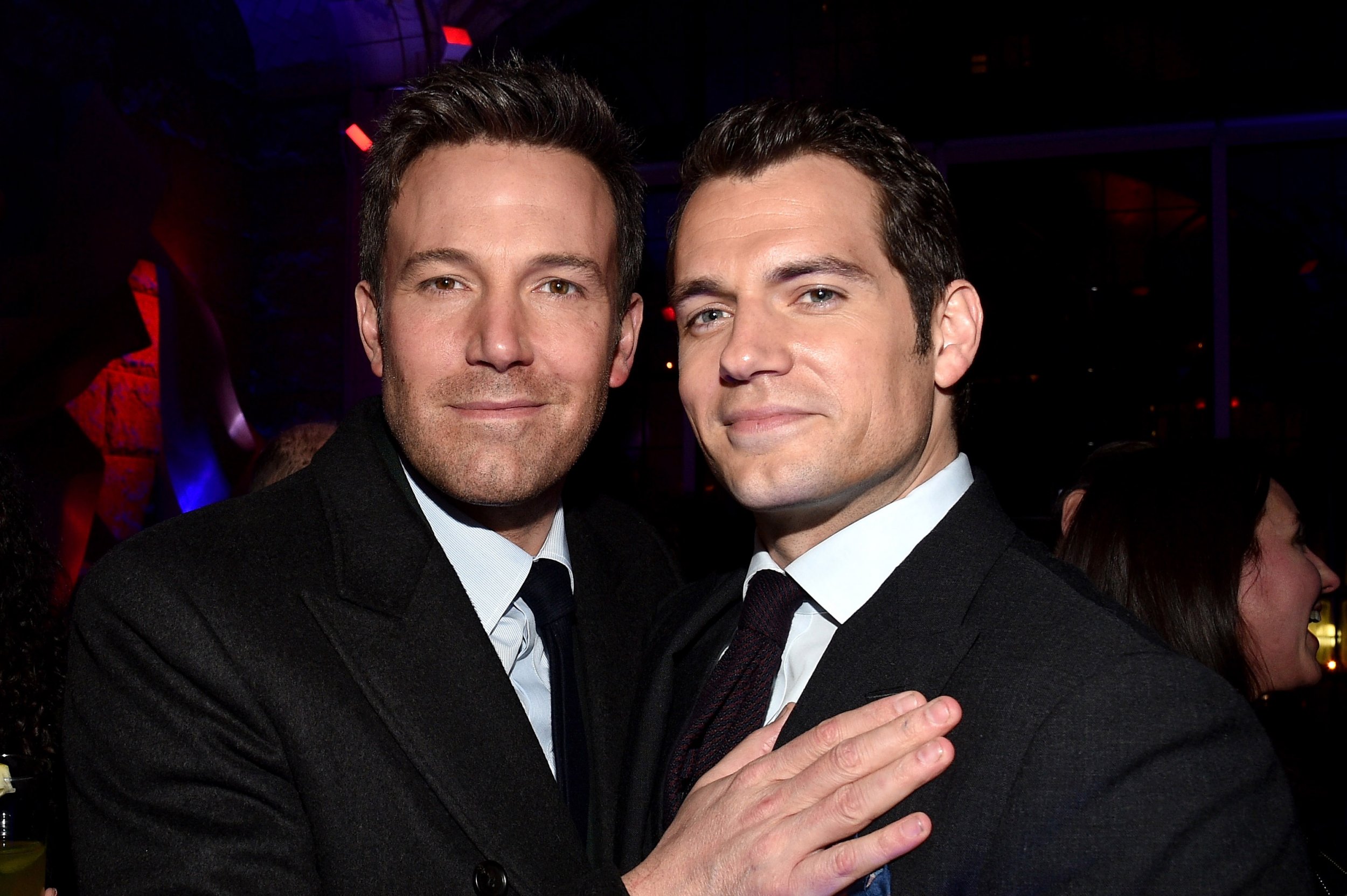 Batman v Superman stars Ben Affleck and Henry Cavill