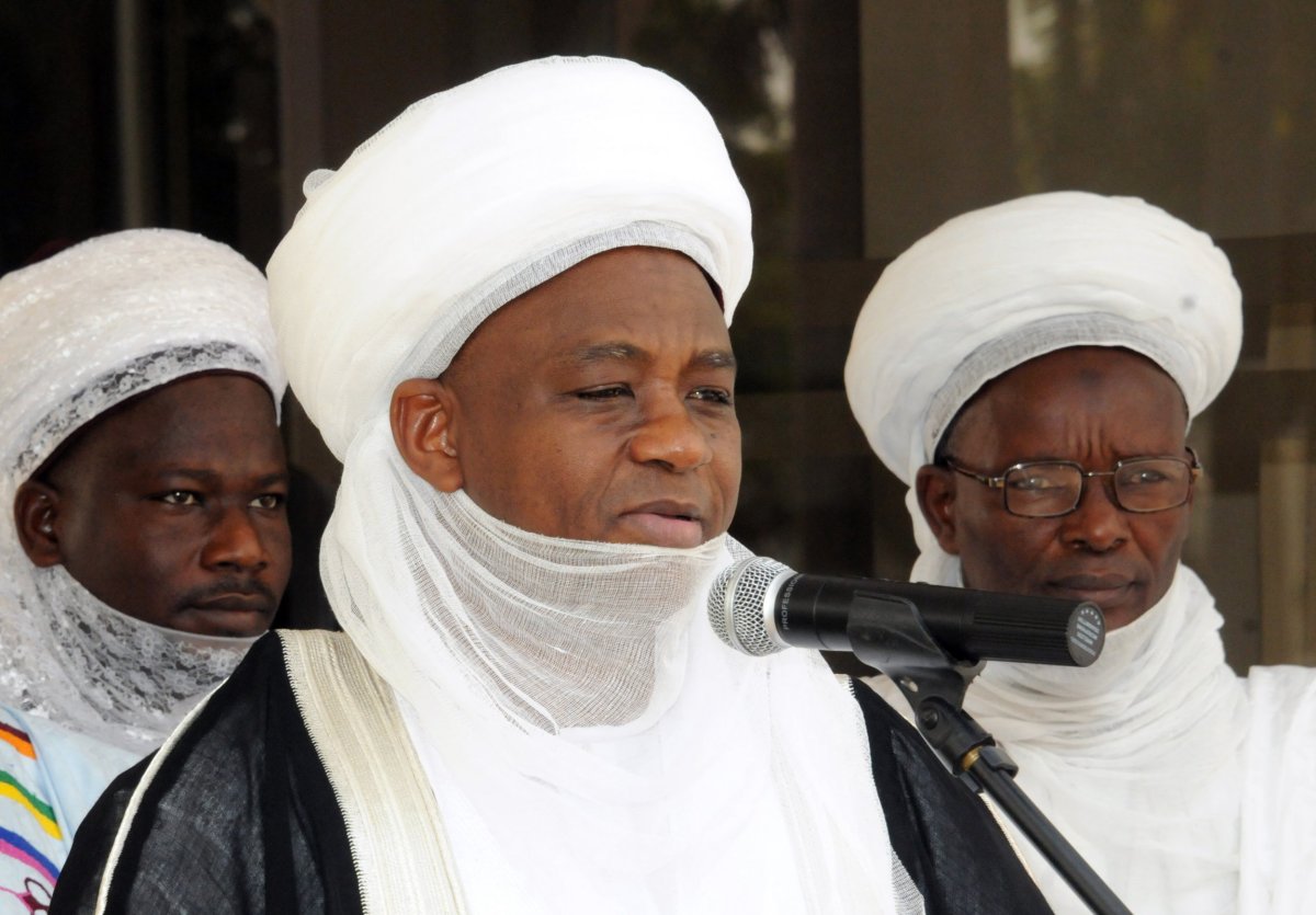 The Sultan of Sokoto speaks in Abuja.