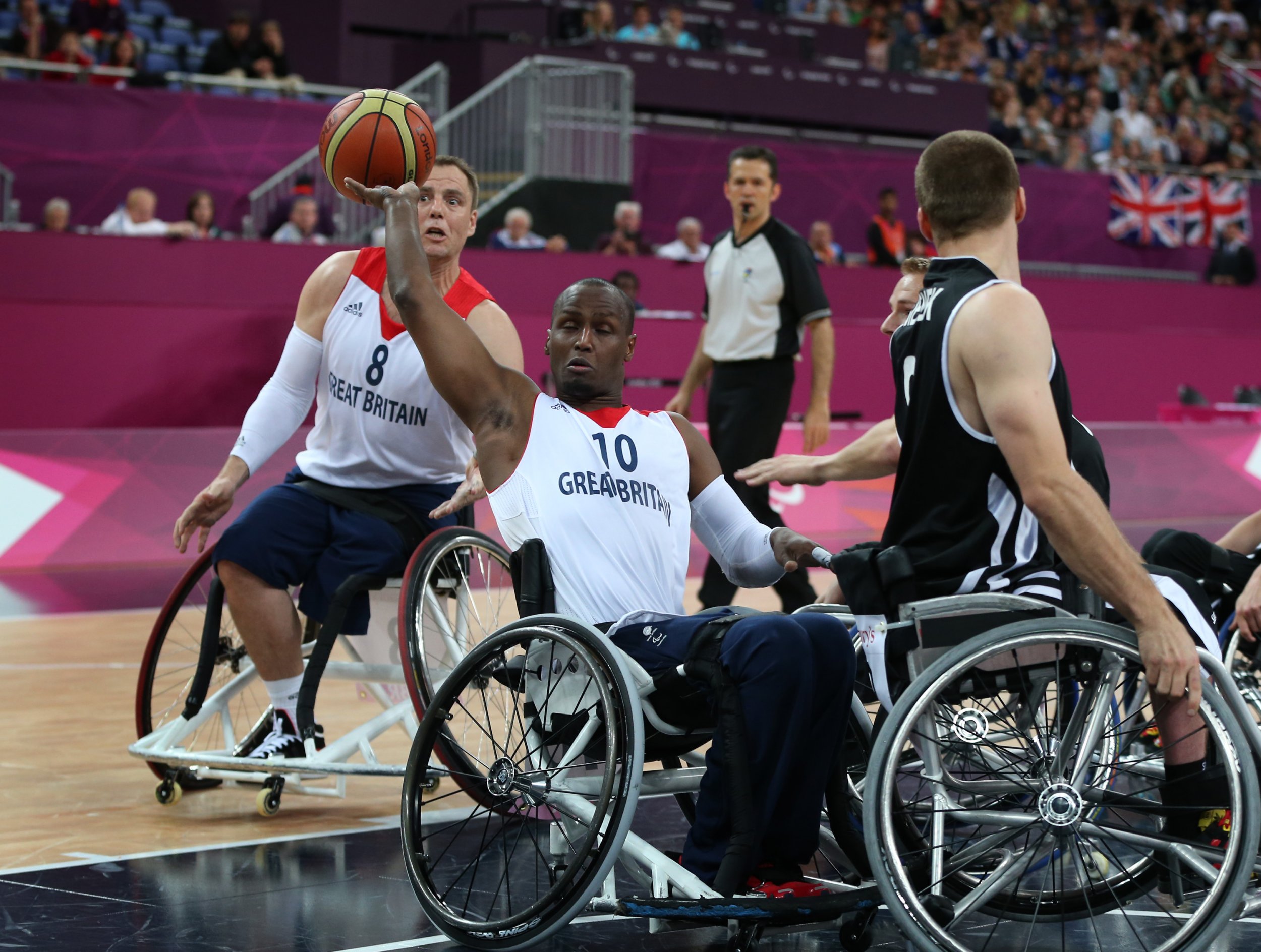 Abdi Jama at the London 2012 Paralympics