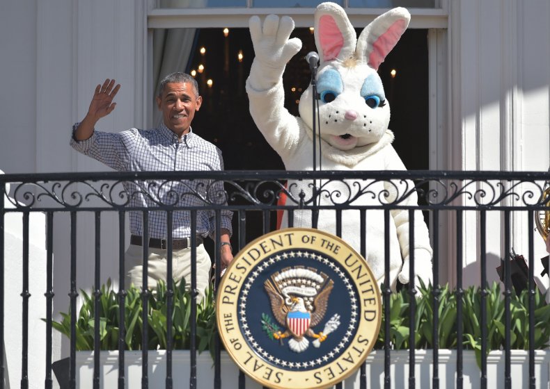 White House annual Easter egg roll.