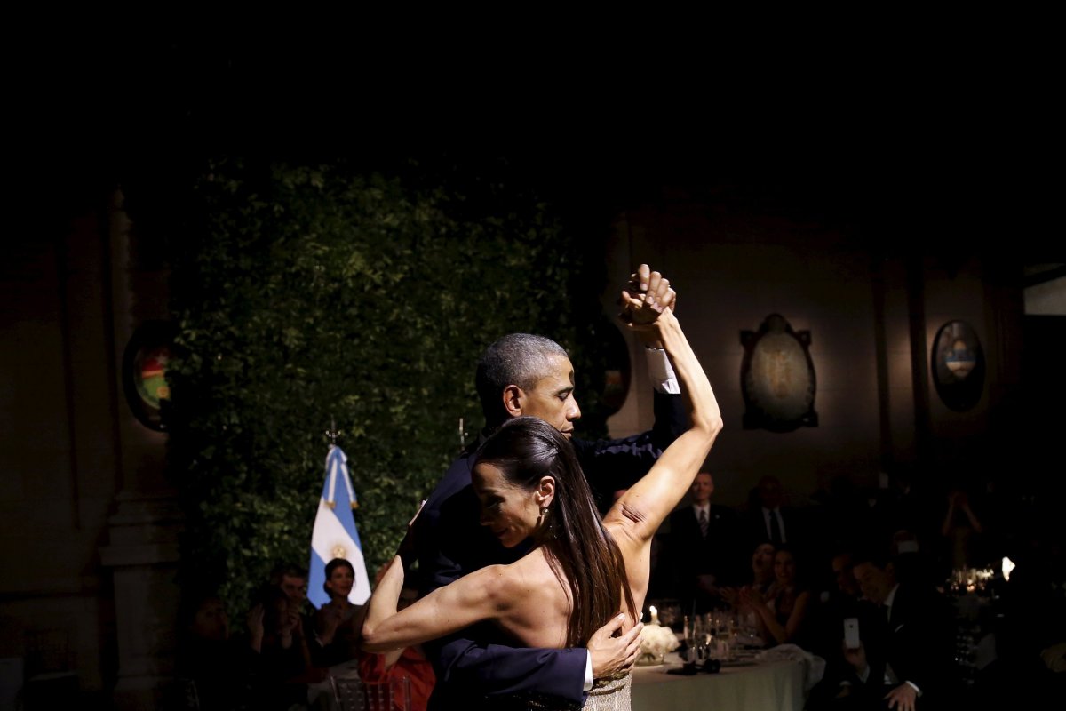 Barack Obama tango