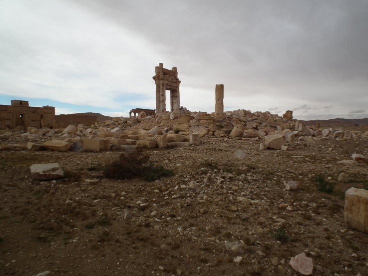 Temple Bel Palmyra Syria Temple Bel Palmyra Syria