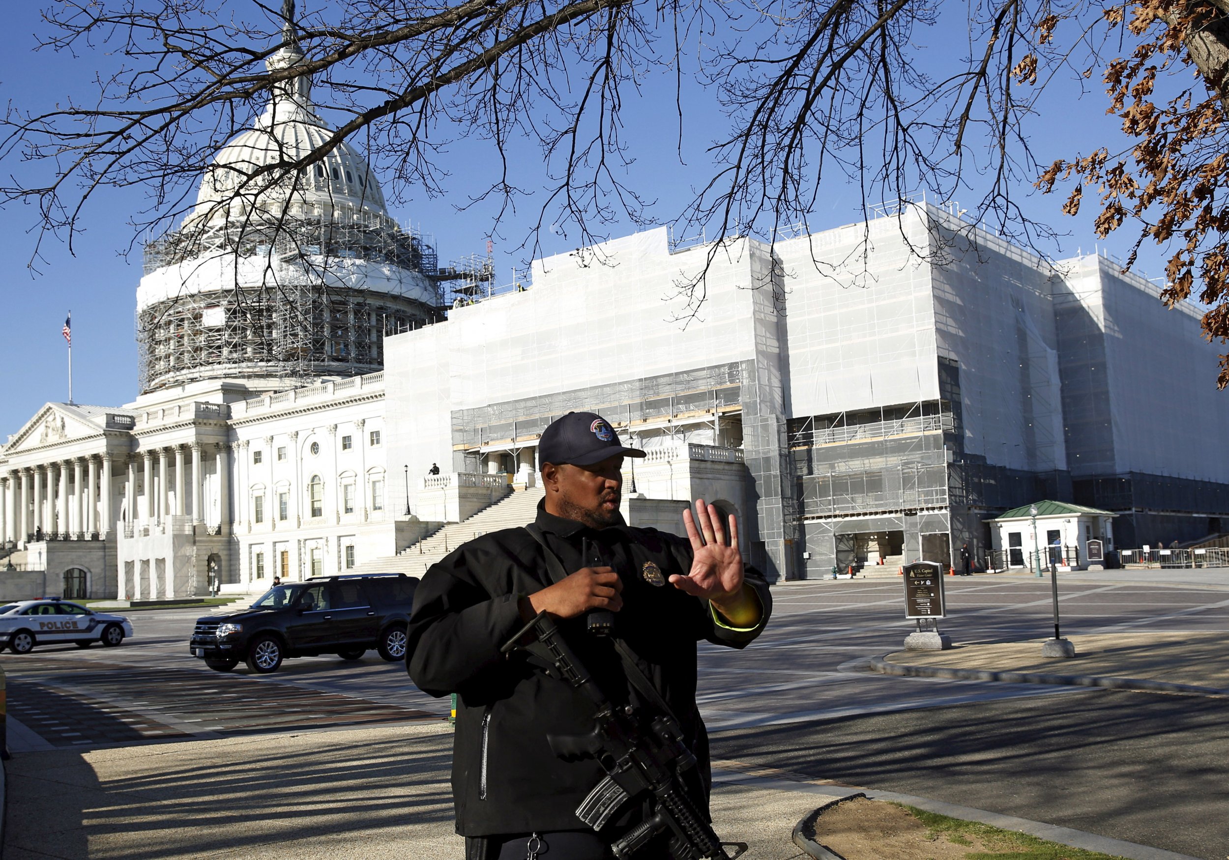 capitol on lockdown