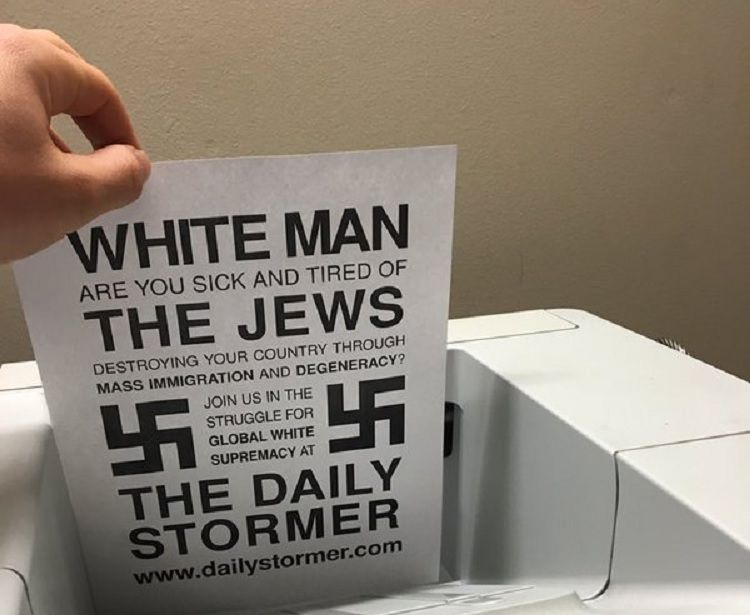 hackers nazi printer daily stormer weev hacking printers