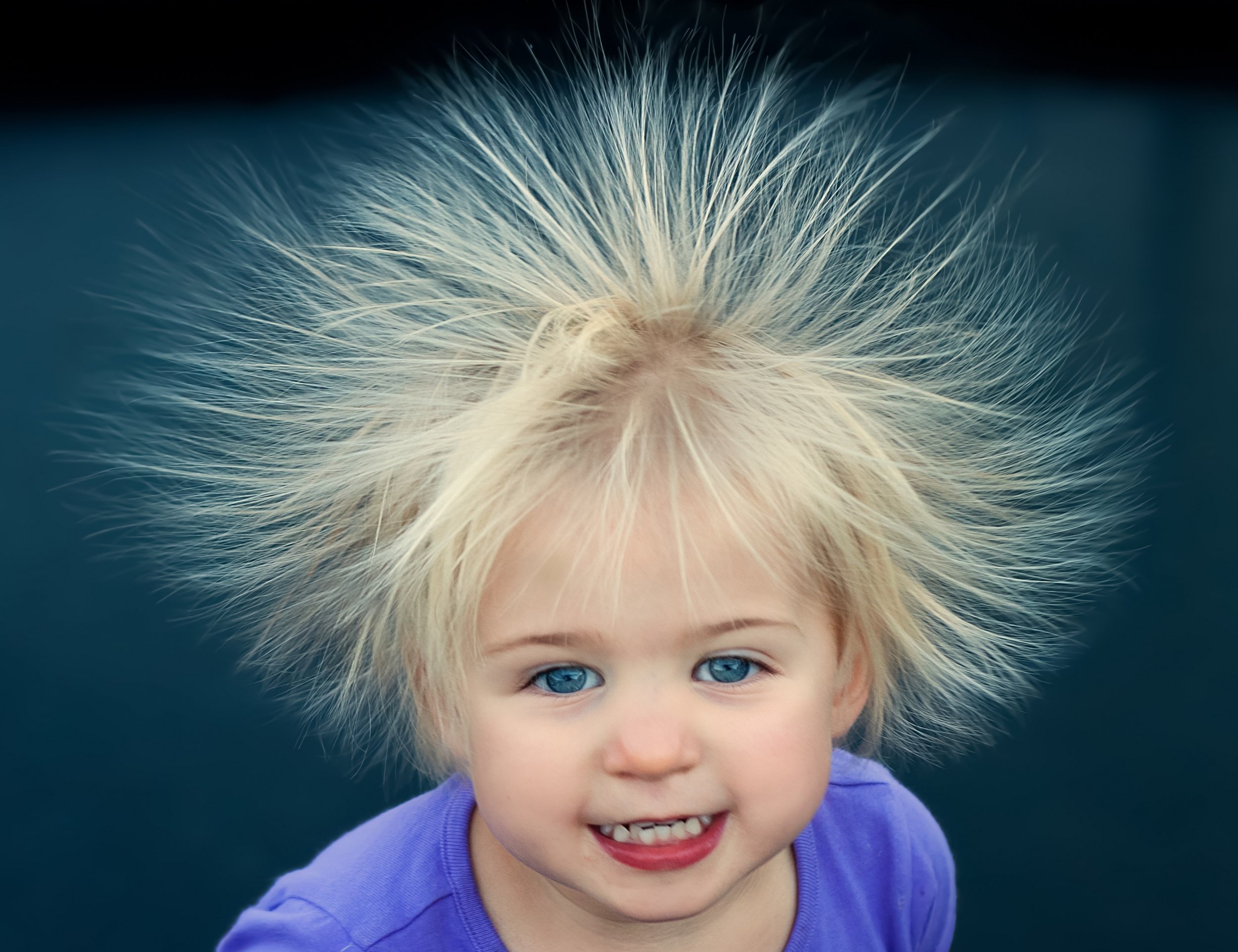 electric shock hair