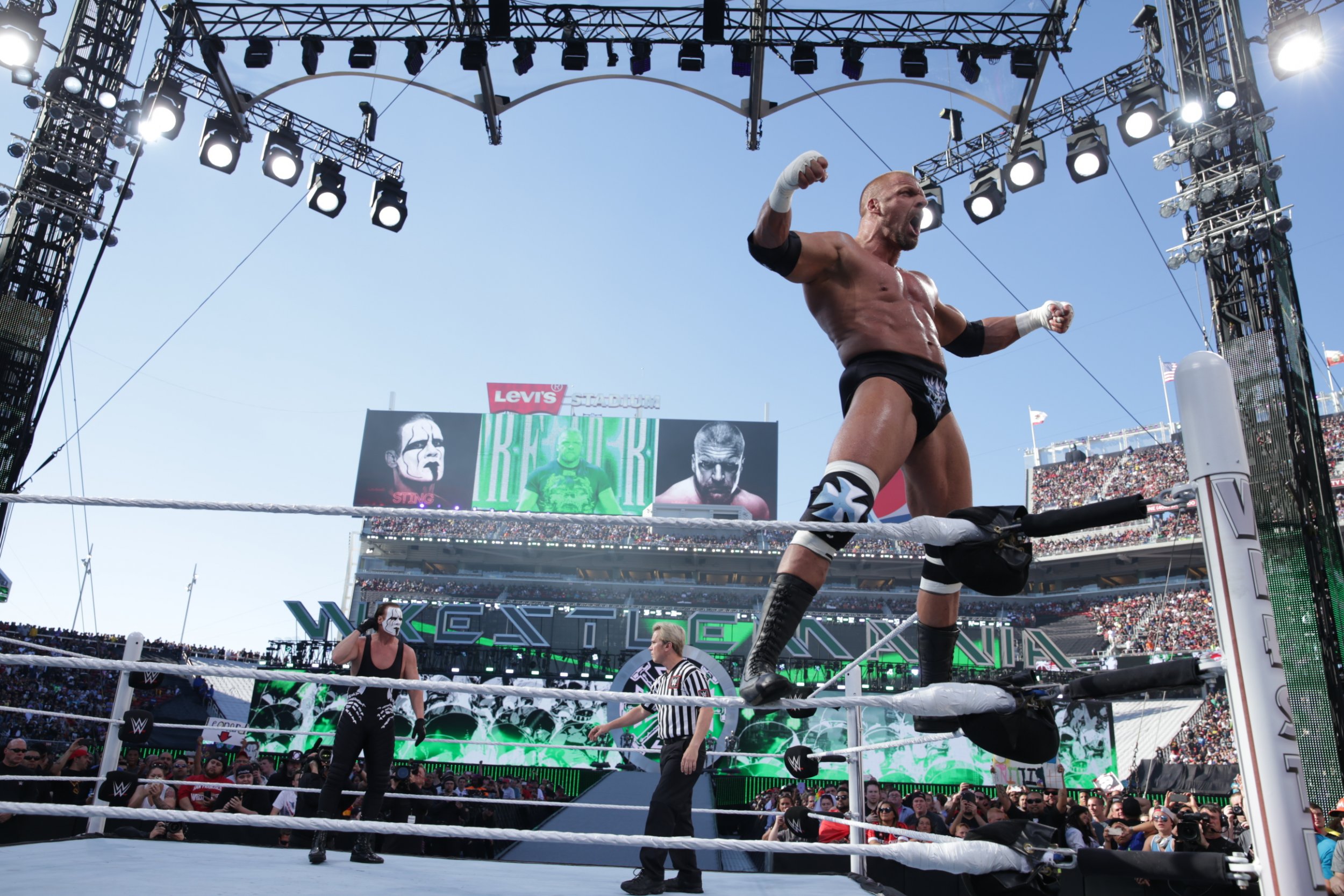 Triple H at WrestleMania 31