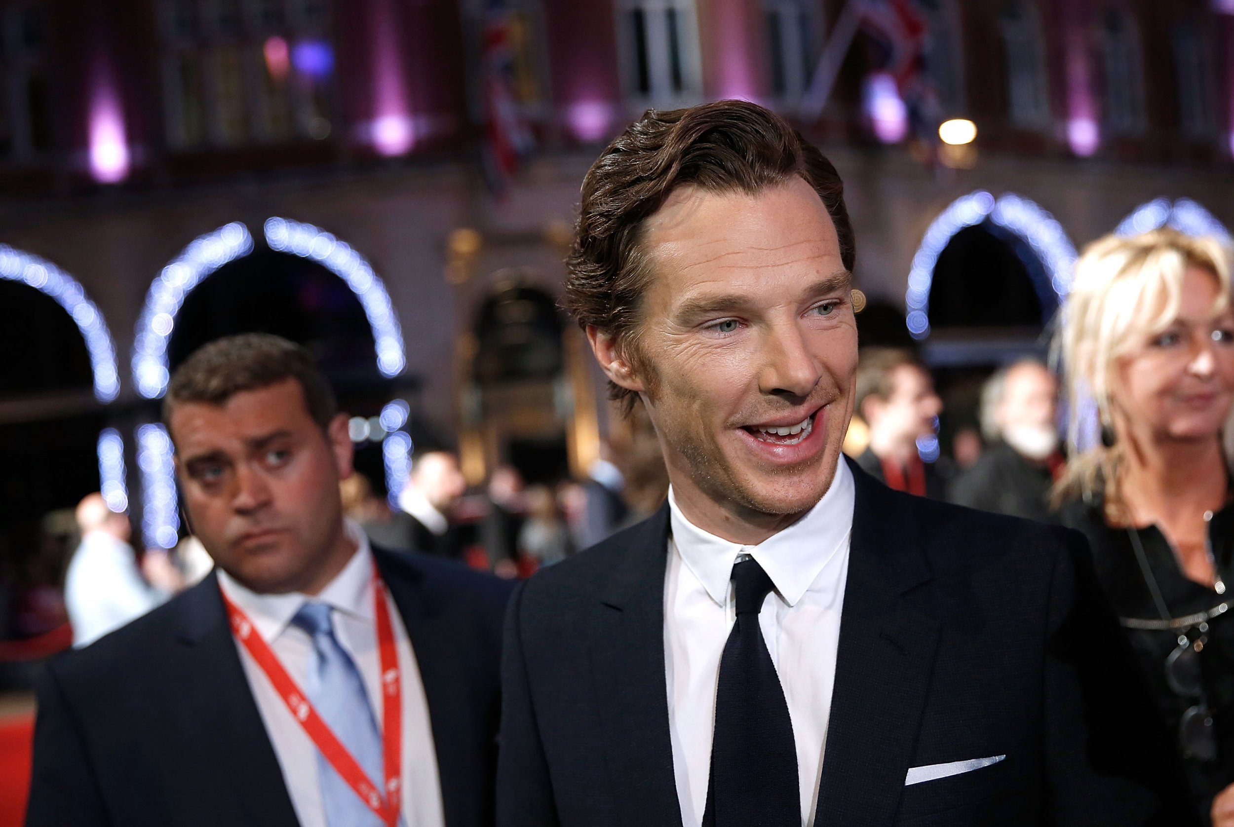 Benedict Cumberbatch at Black Mass premiere