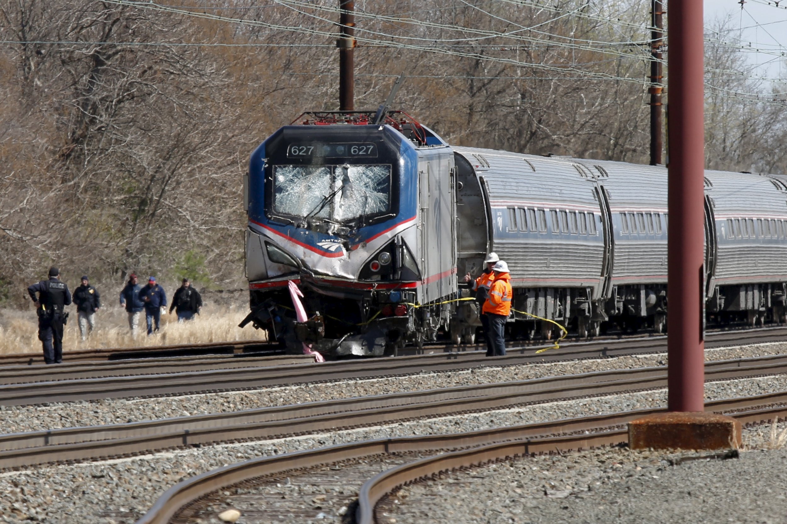 Amtrak Train Crashes