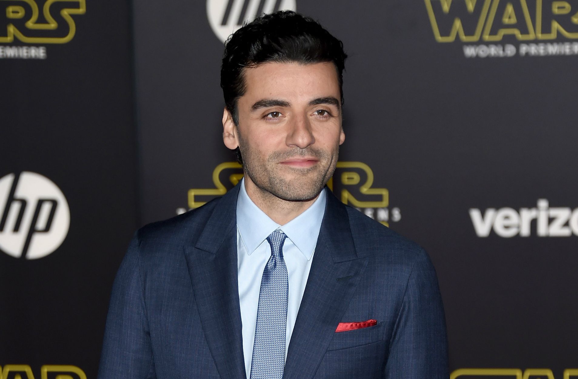 Oscar Isaac at Star Wars premiere