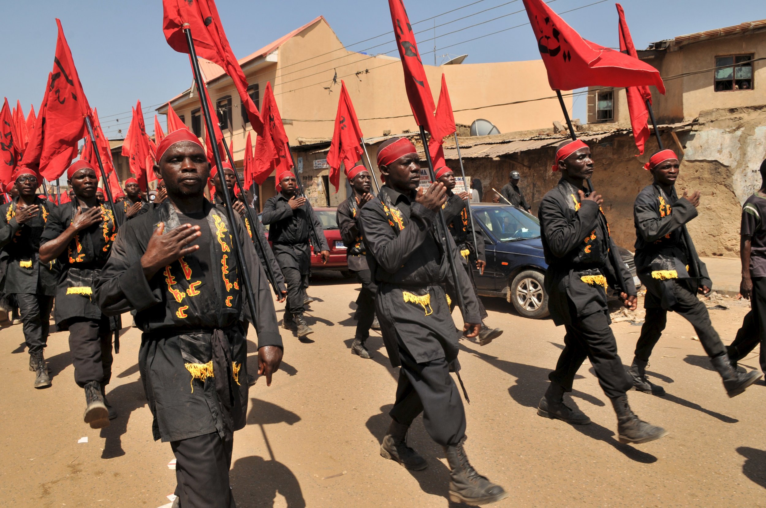 Nigerian Shiites mark the festival of Ashura in Kano.