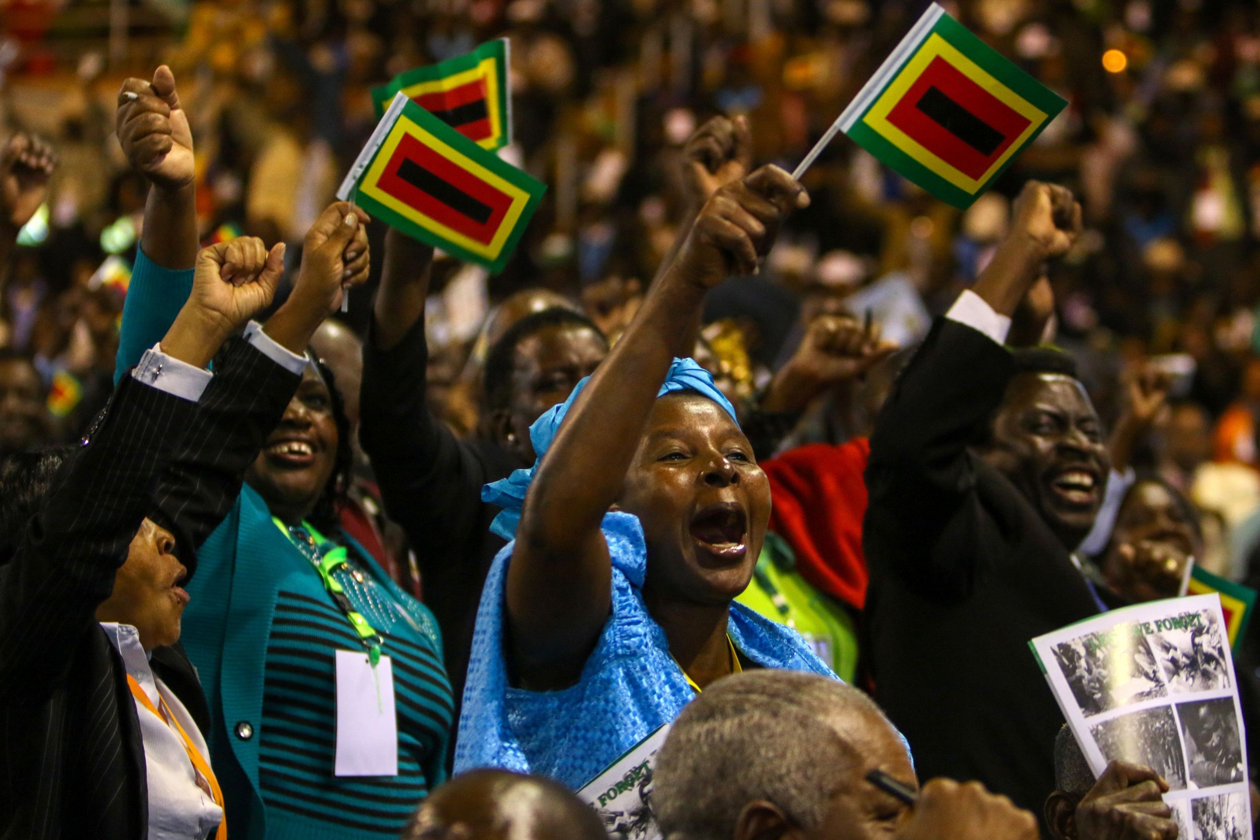 Zimbabwe war veterans meet with Robert Mugabe in Harare.