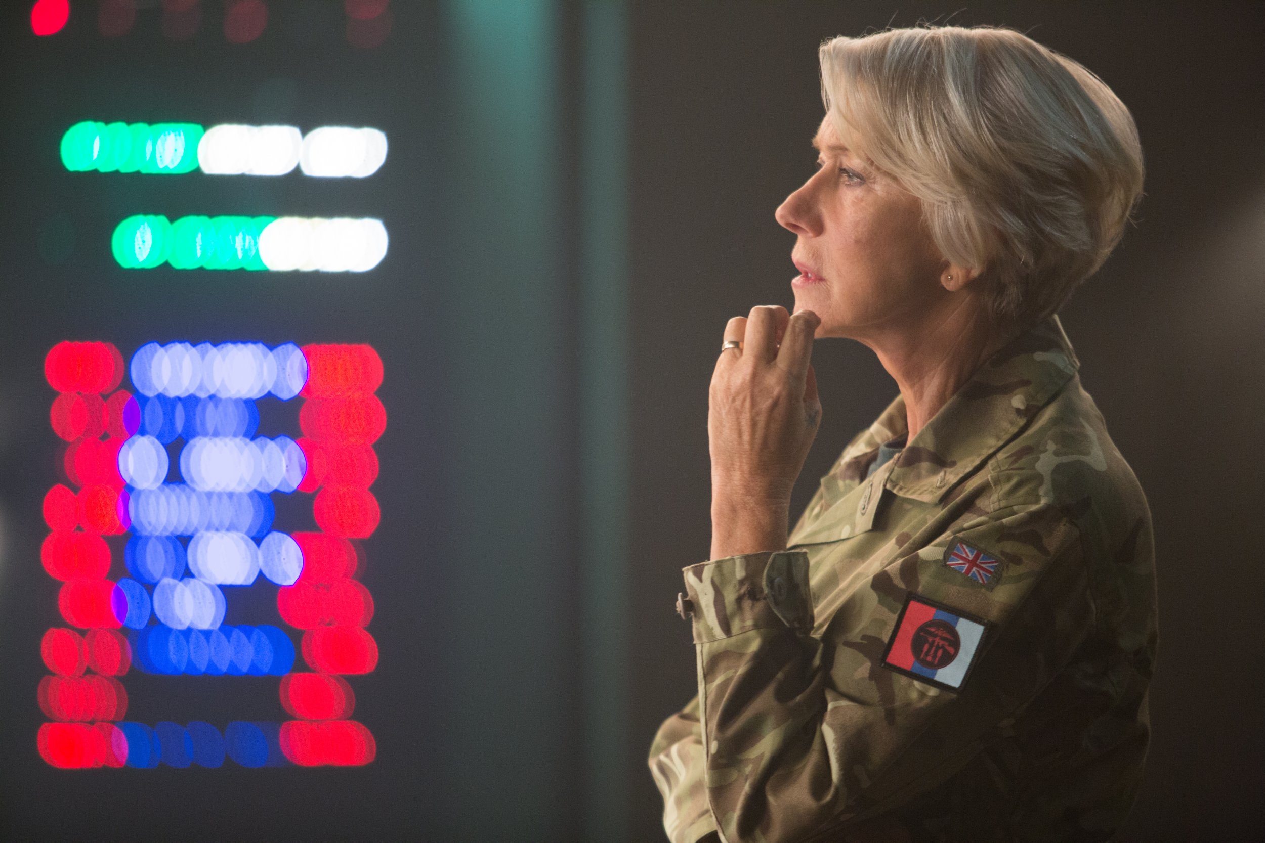 Helen Mirren in Eye in the Sky. Helen Mirren in Eye in the Sky.