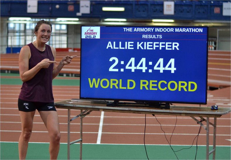 Armory NYC Indoor Marathon pictures
