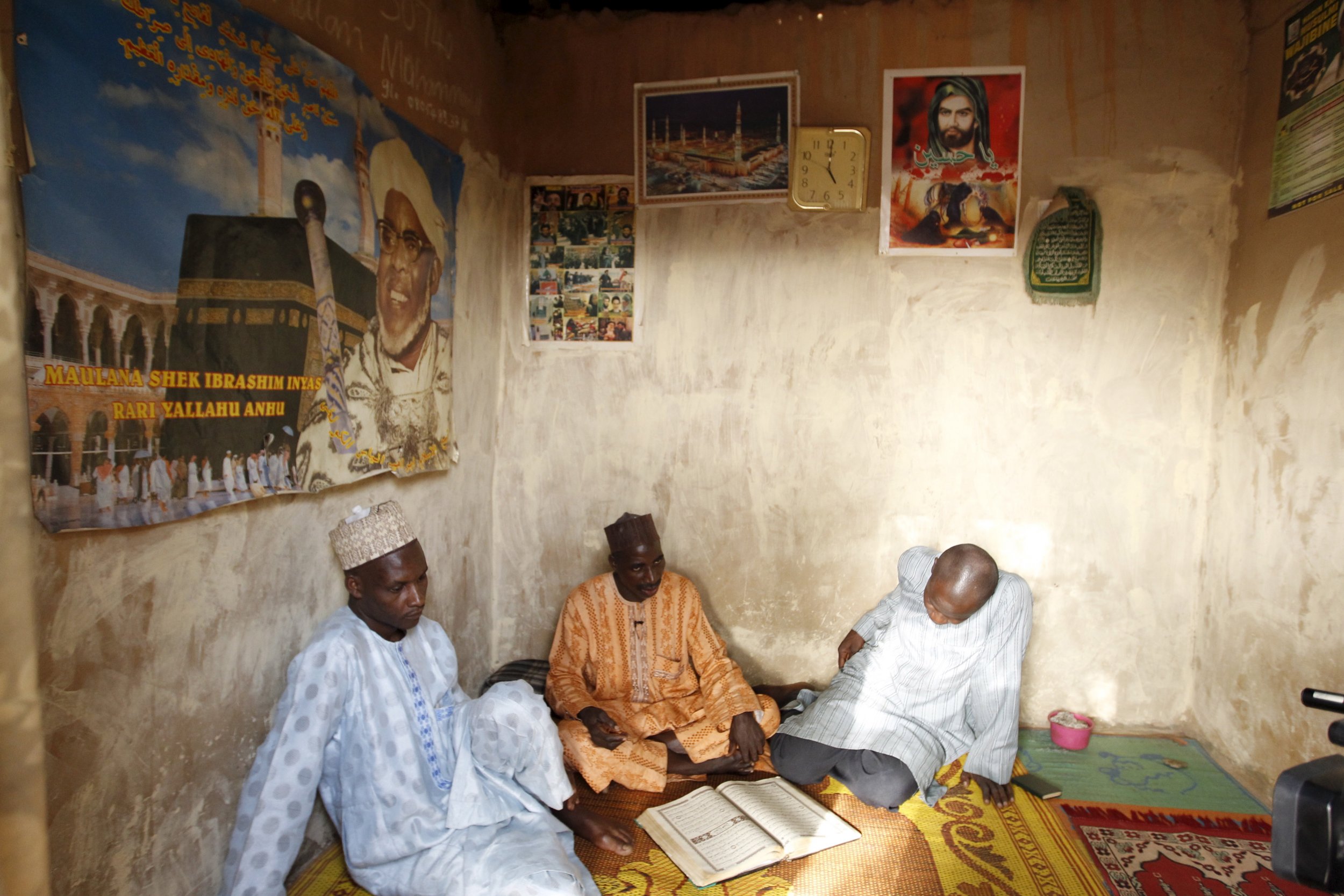 Nigerian Shiites talks in Zaria.