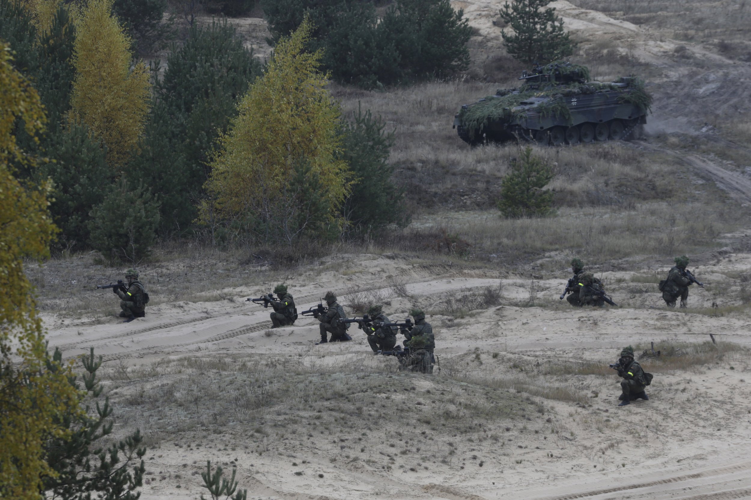 Latvia Military Exercise