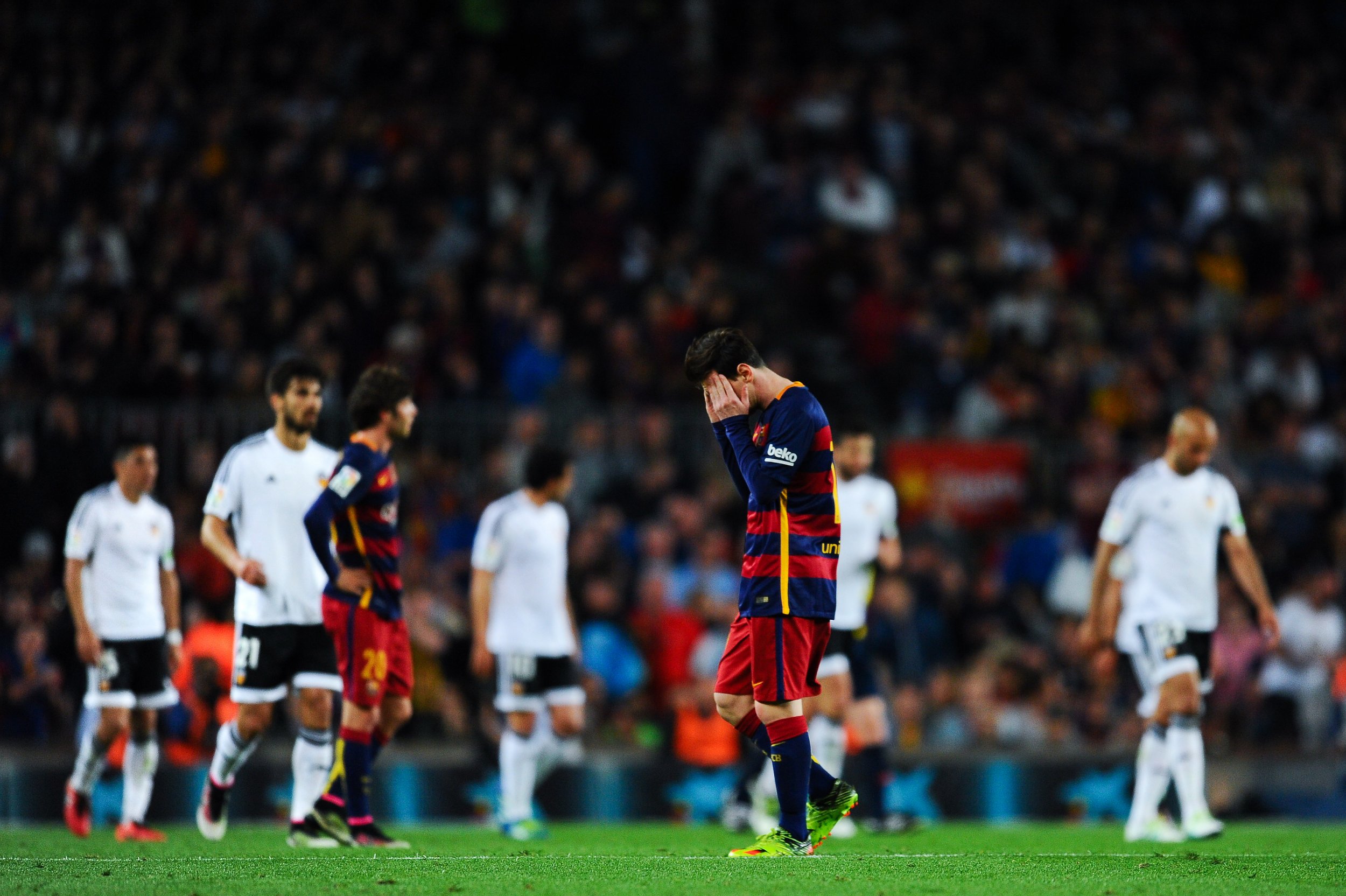 Lionel Messi's goals have dried up in Barcelona's La Liga season.