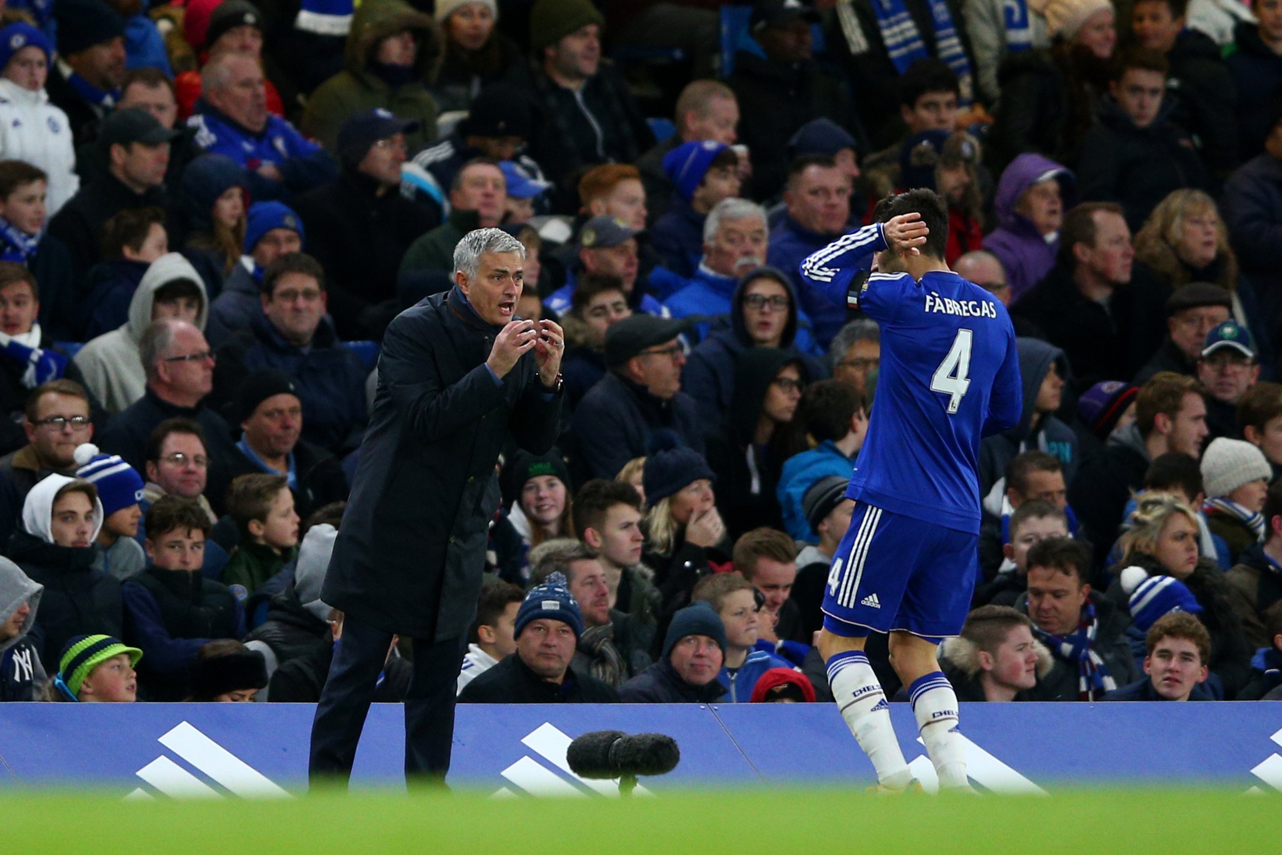 Jose Mourinho 'let down' by Chelsea players