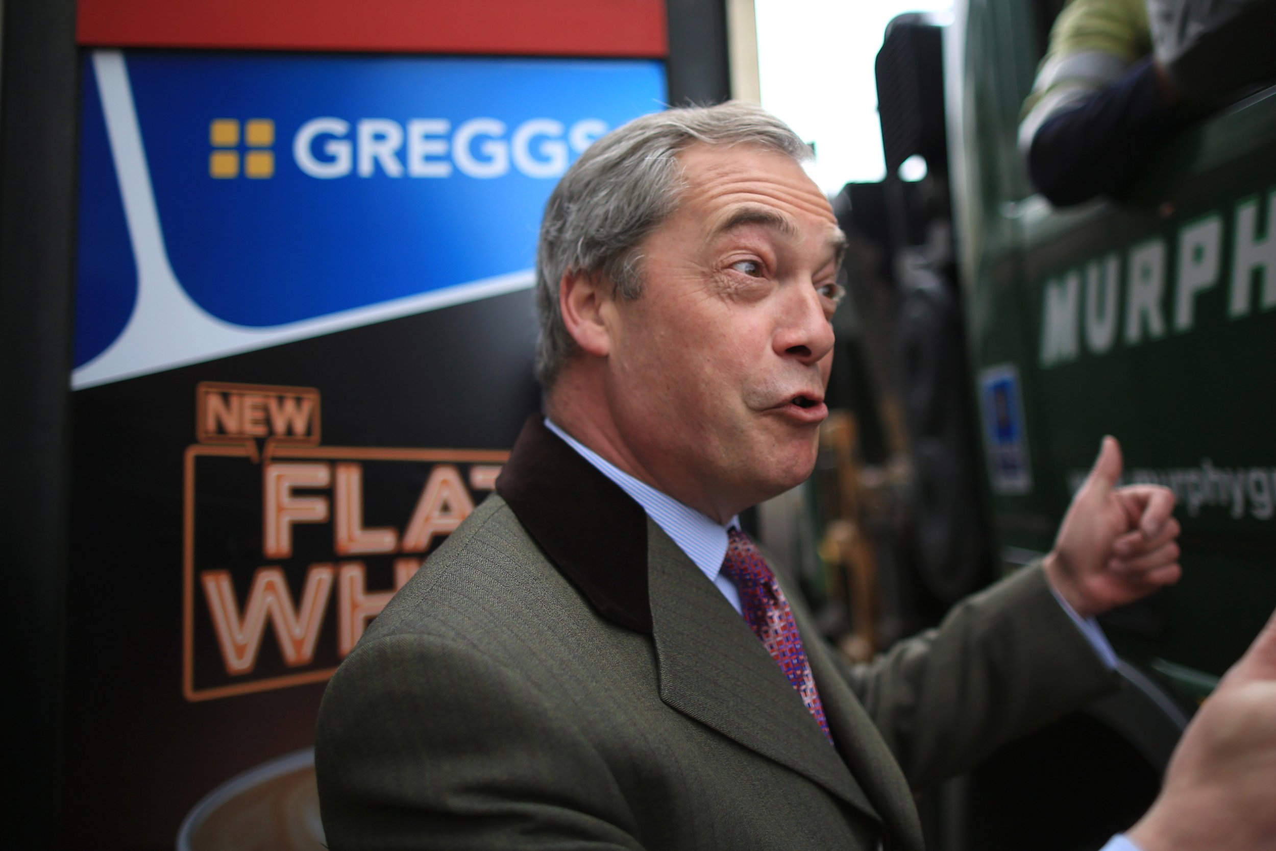 UKIP leader Nigel Farage.