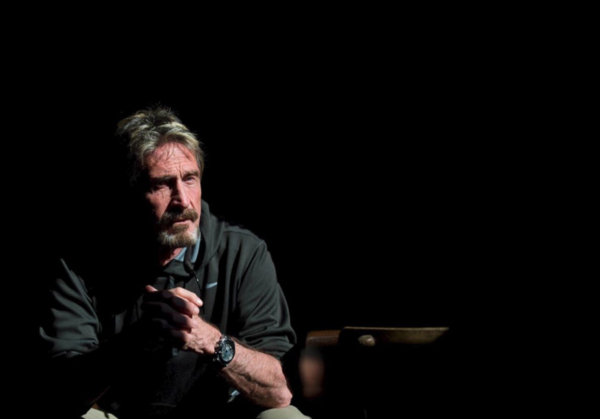 John McAfee Libertarian Party US elections 2016