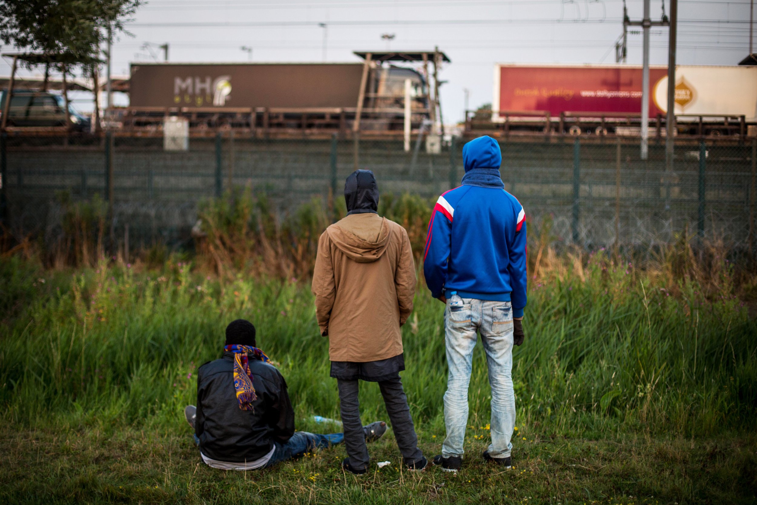 Eurotunnel migrants
