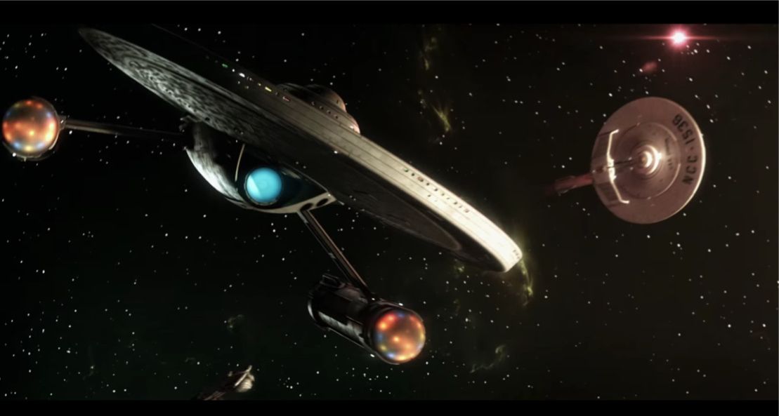 Space battle from "Prelude to Axanar"