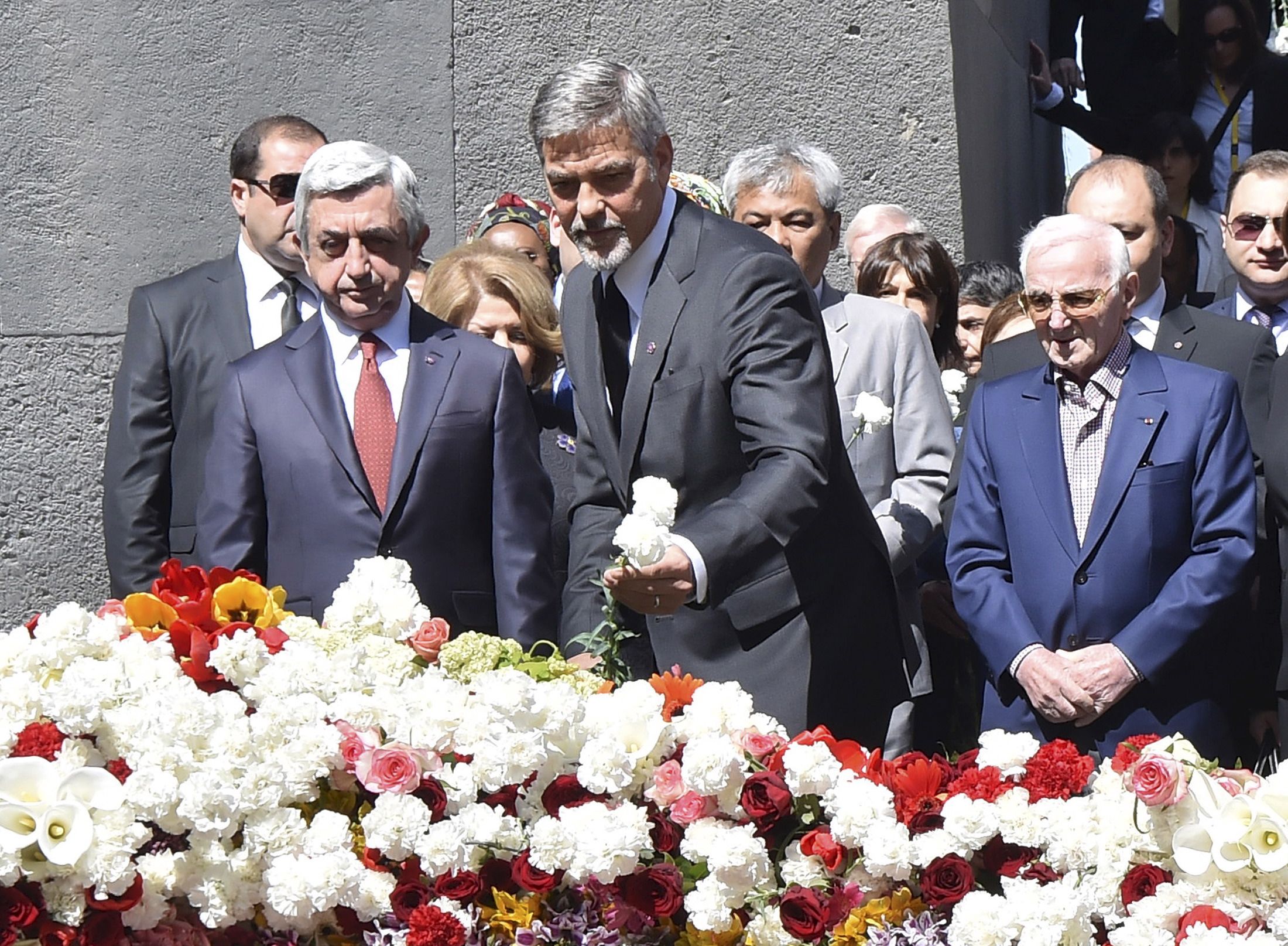 Clooney in Yerevan