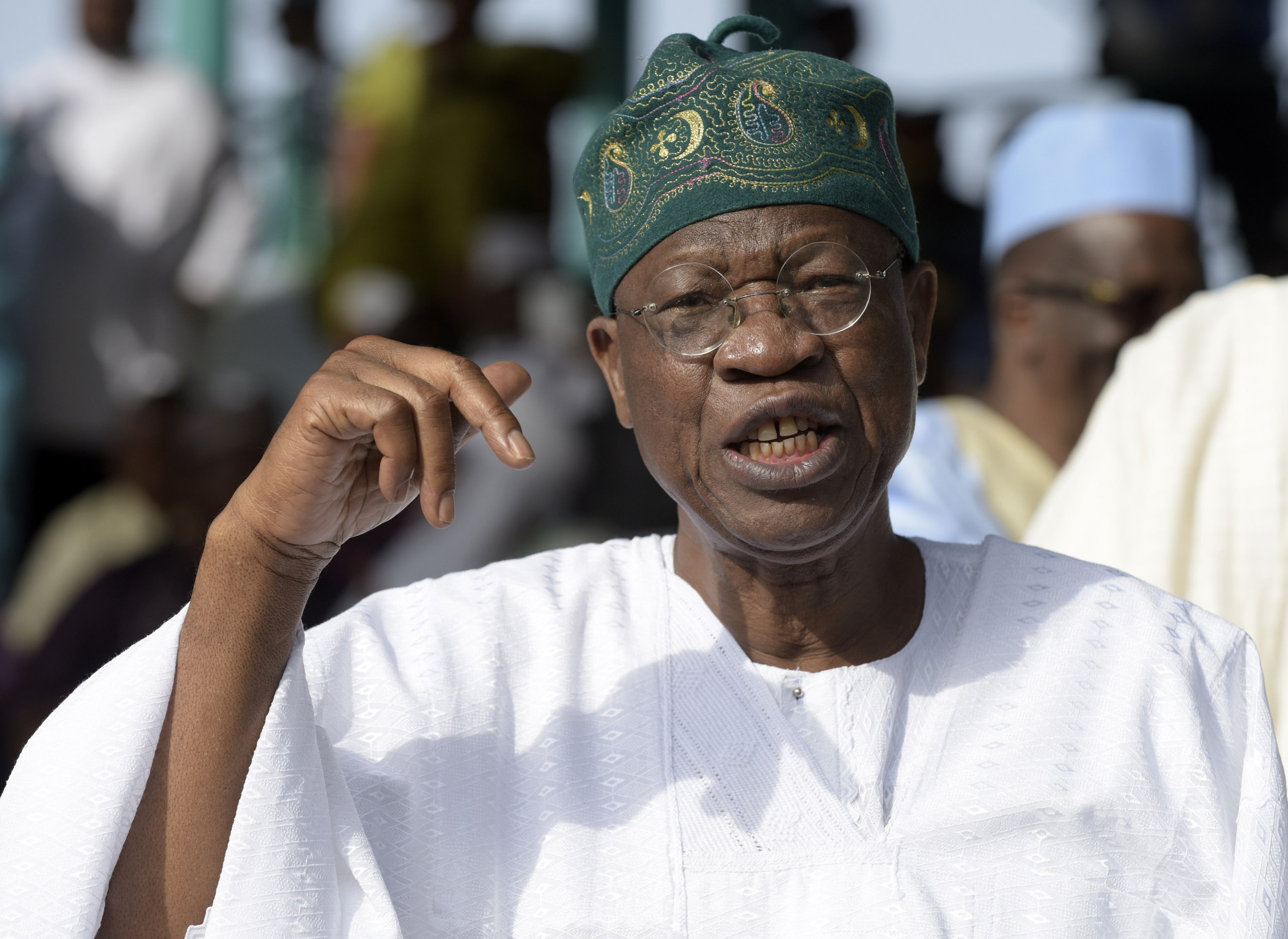 Nigerian information minister Lai Mohammed.
