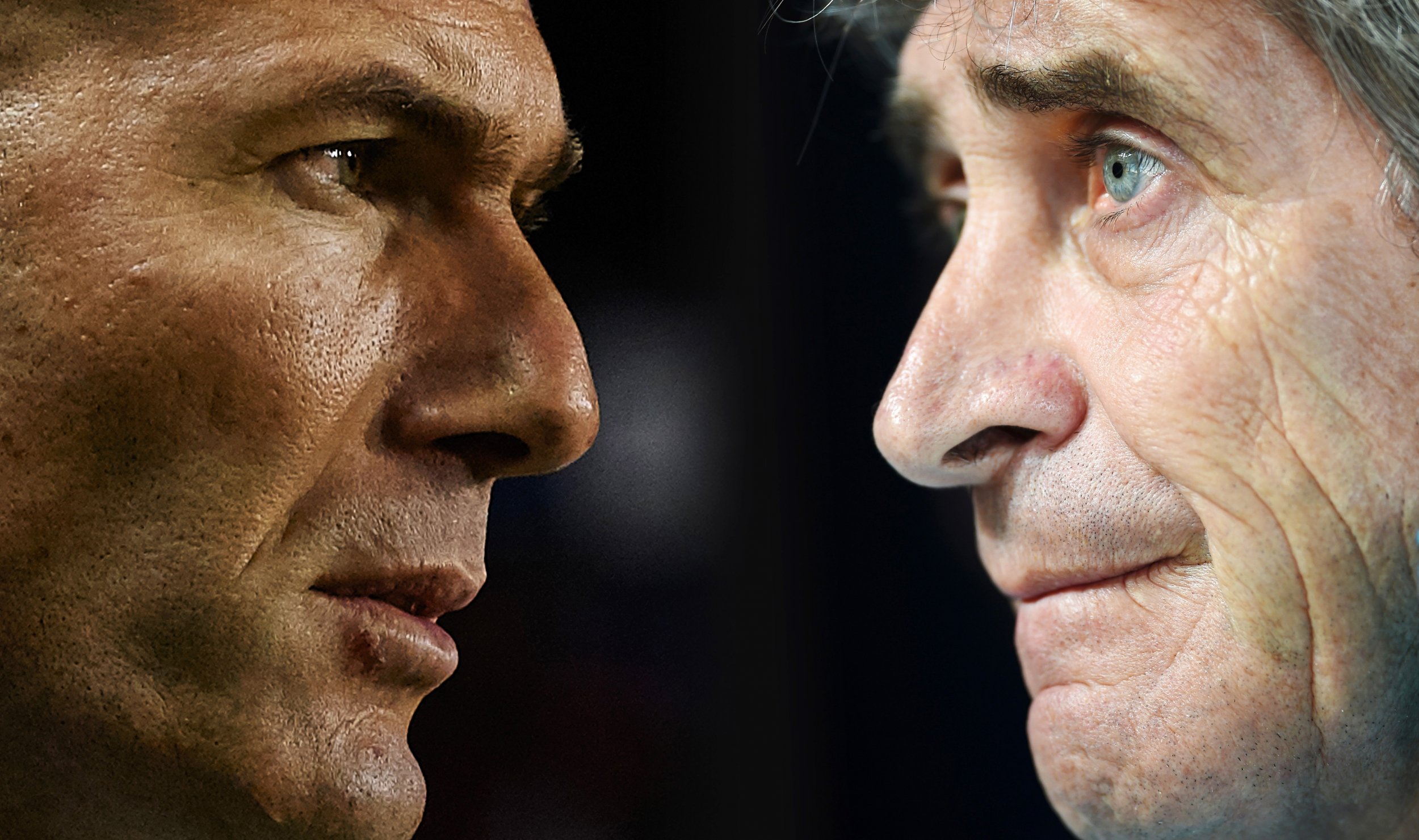 Zidane and Pellegrini